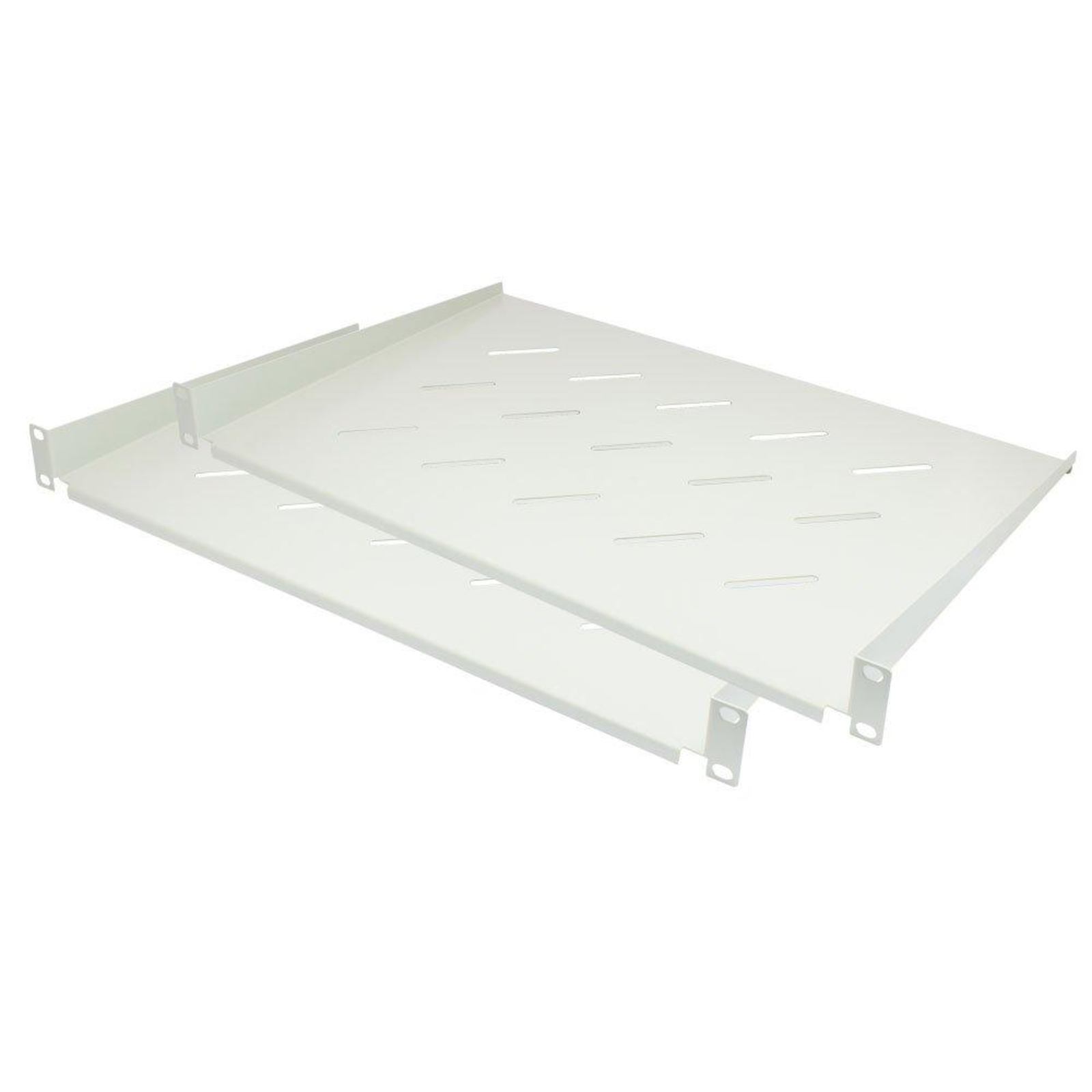 Good Connections Rack Shelf Front Light Gray RAL 7035 1U 48.3cm (19 Inch)