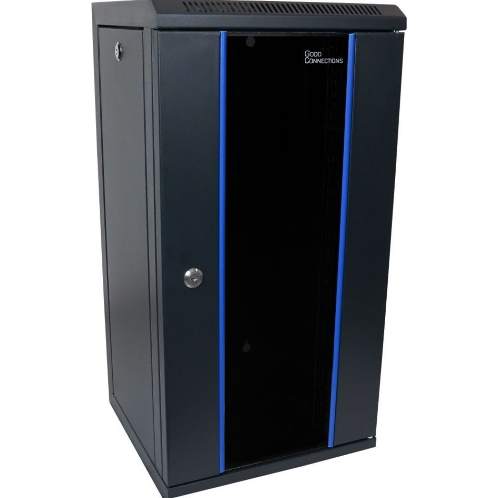Good Connections GC R0113 10inch Wall-mounted Enclosure 12U Depth 300mm Black Wall-mounted Enclosure