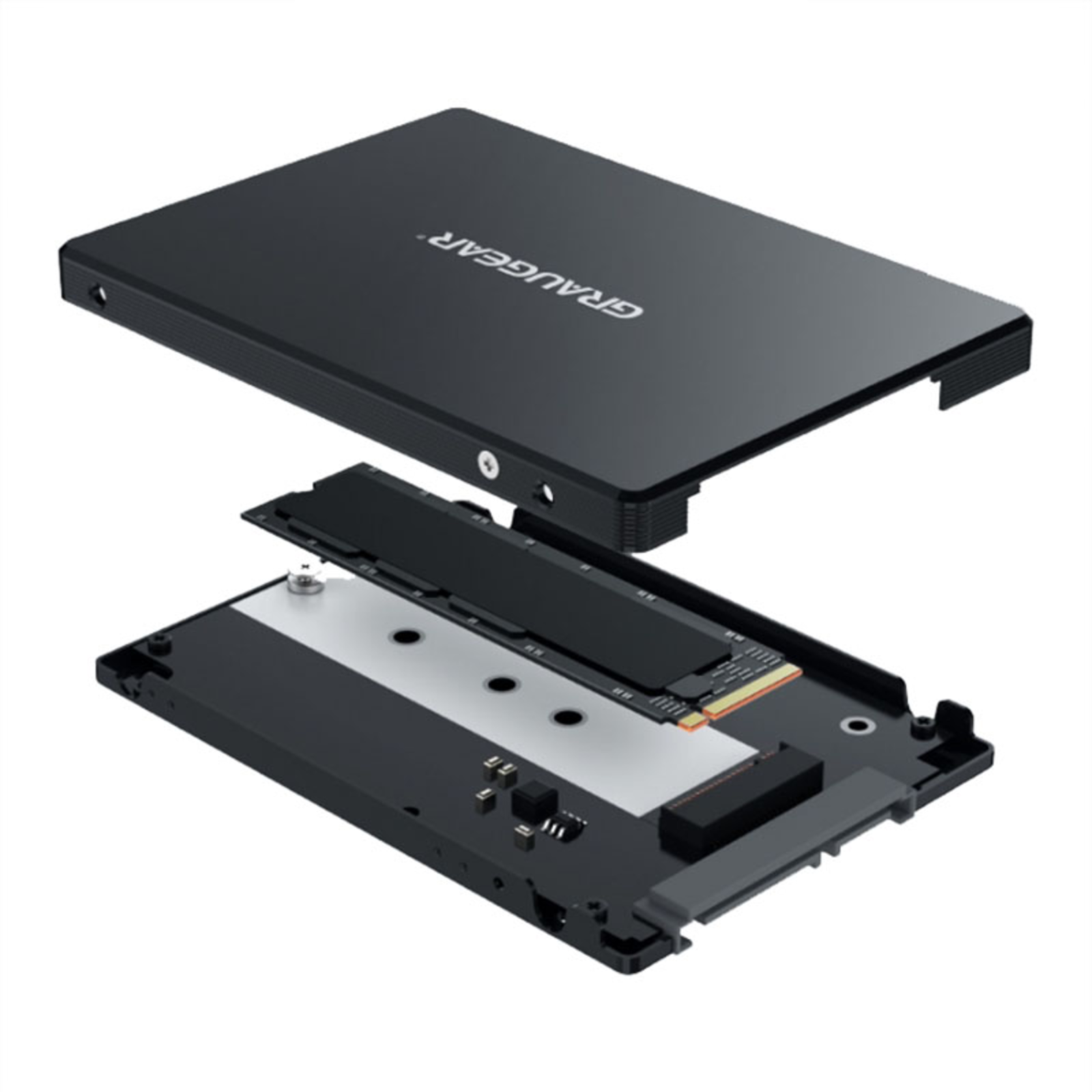 grayGEAR Converter M.2 NGFF SSD to 2.5