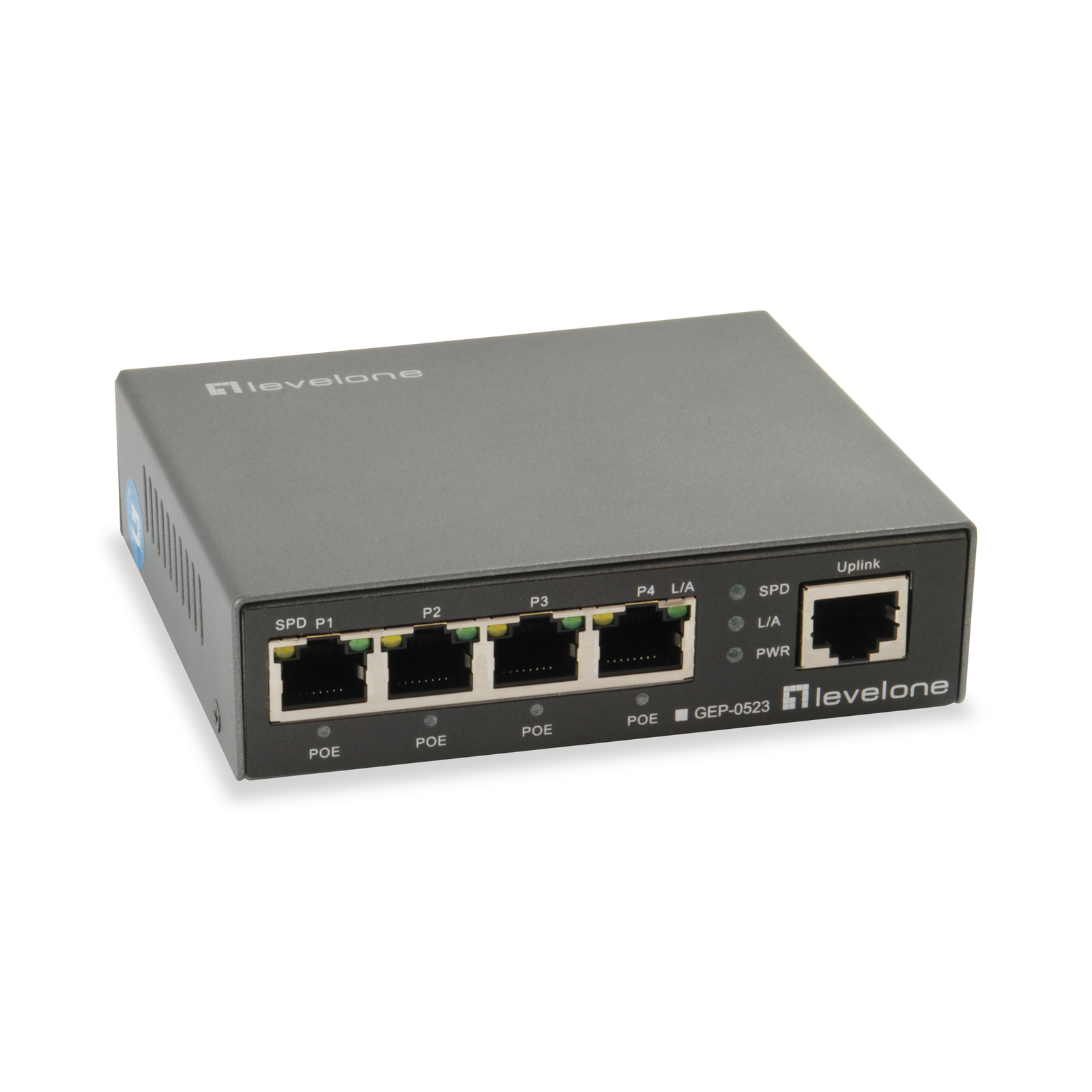 LevelOne Switch 5x GE GEP-0523 60W 4xPoE+