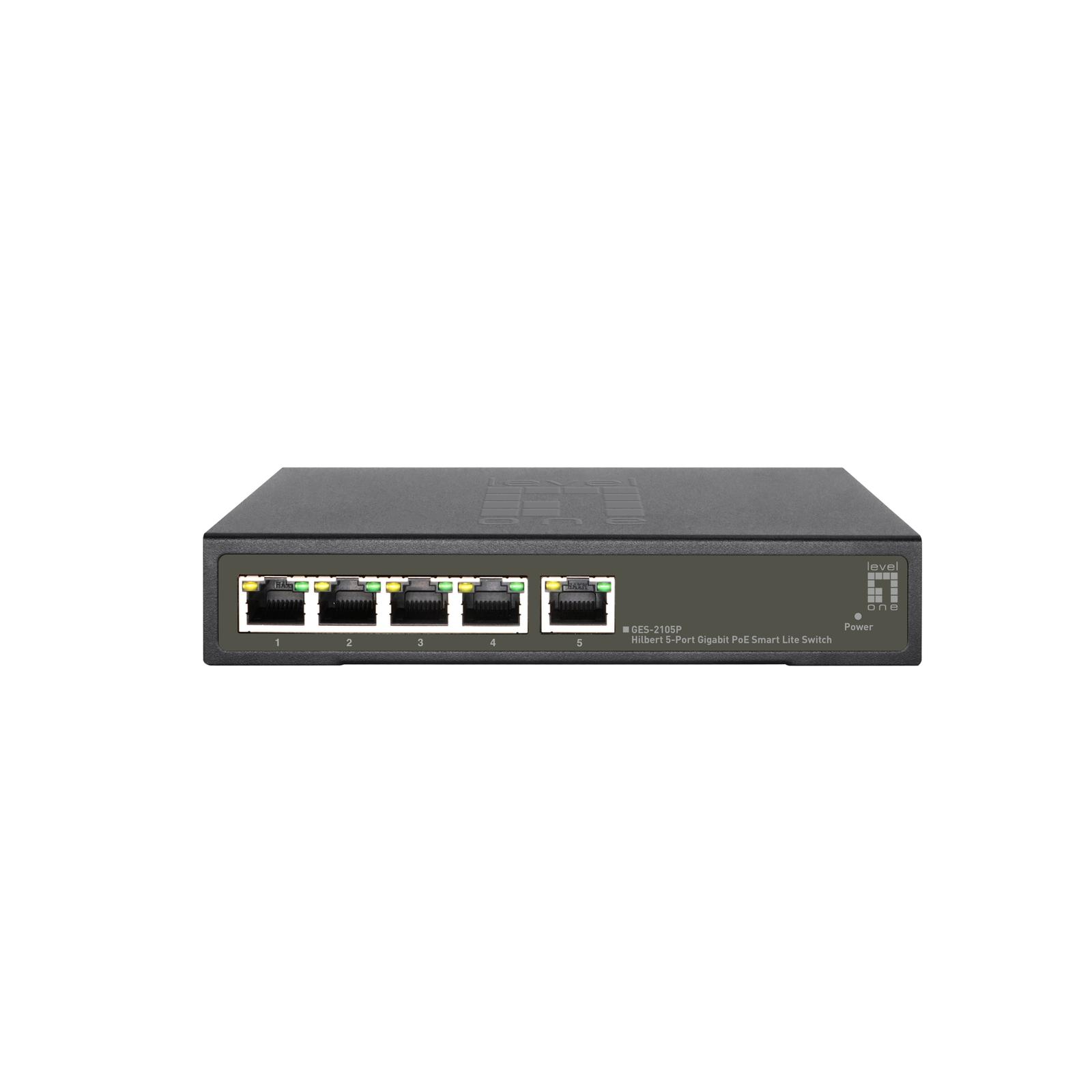 LevelOne Switch 5x GE GES-2105P Hilbert 60W 4xPoE+