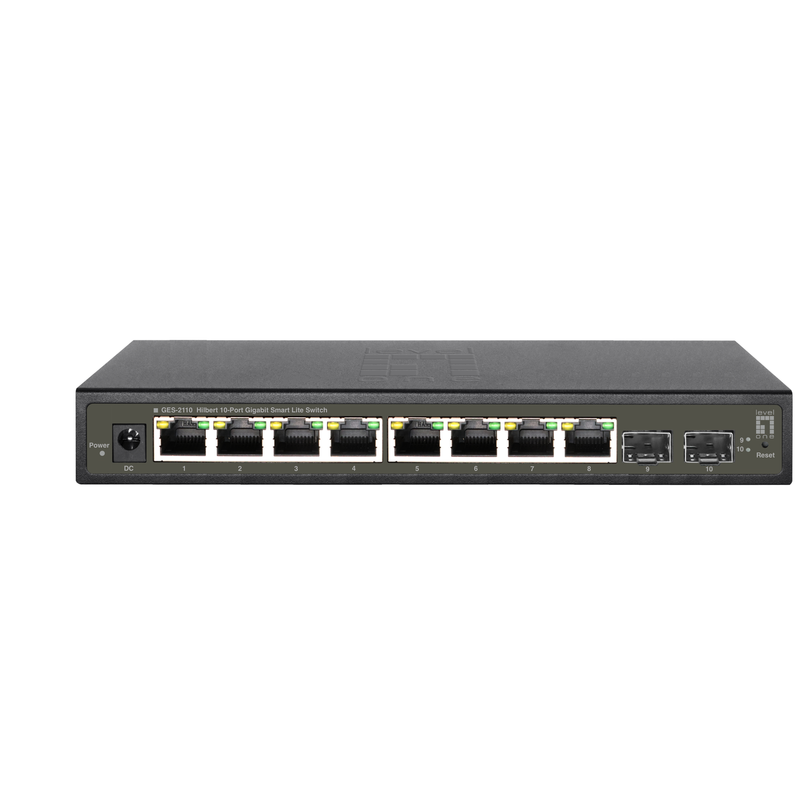 LevelOne Switch 8x GE GES-2110 2xGSFP Hilbert