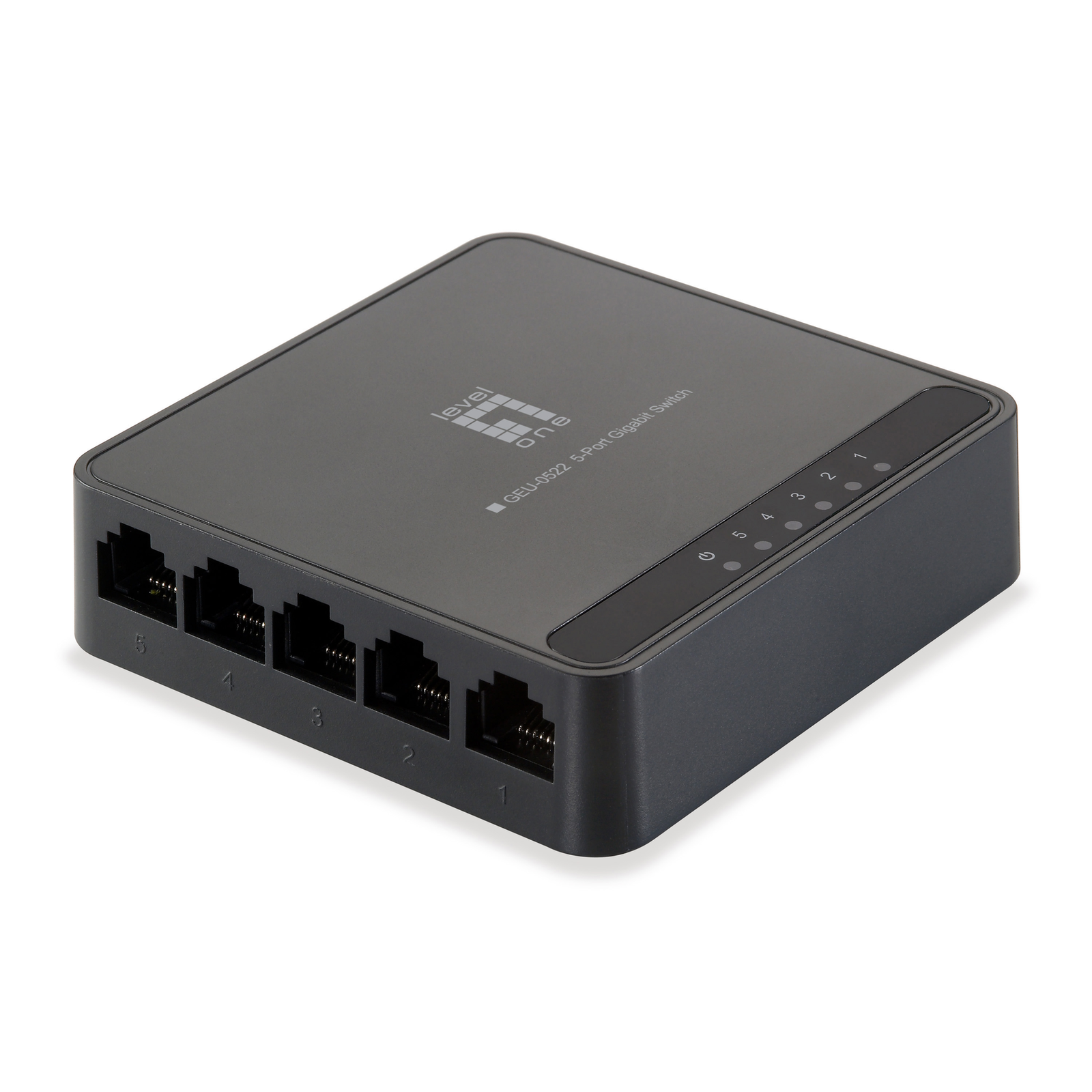 LevelOne Switch 5x GE Plastic