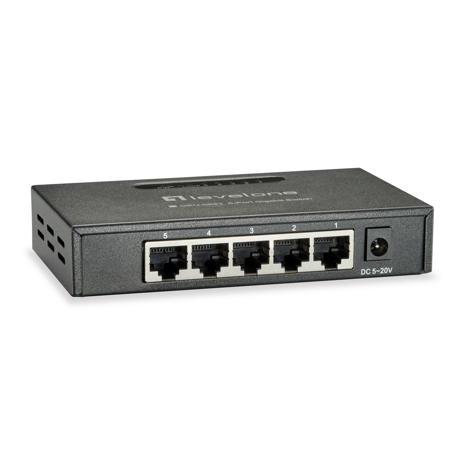 LevelOne Switch 5x GE GEU-0523 Metal