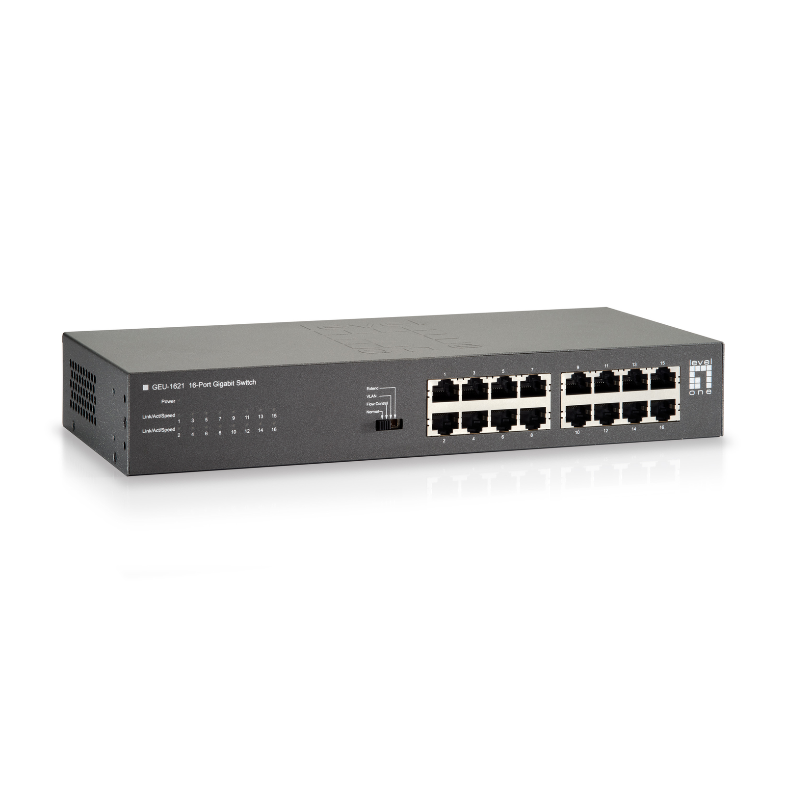 LevelOne Switch 16x GE GEU-1621 19