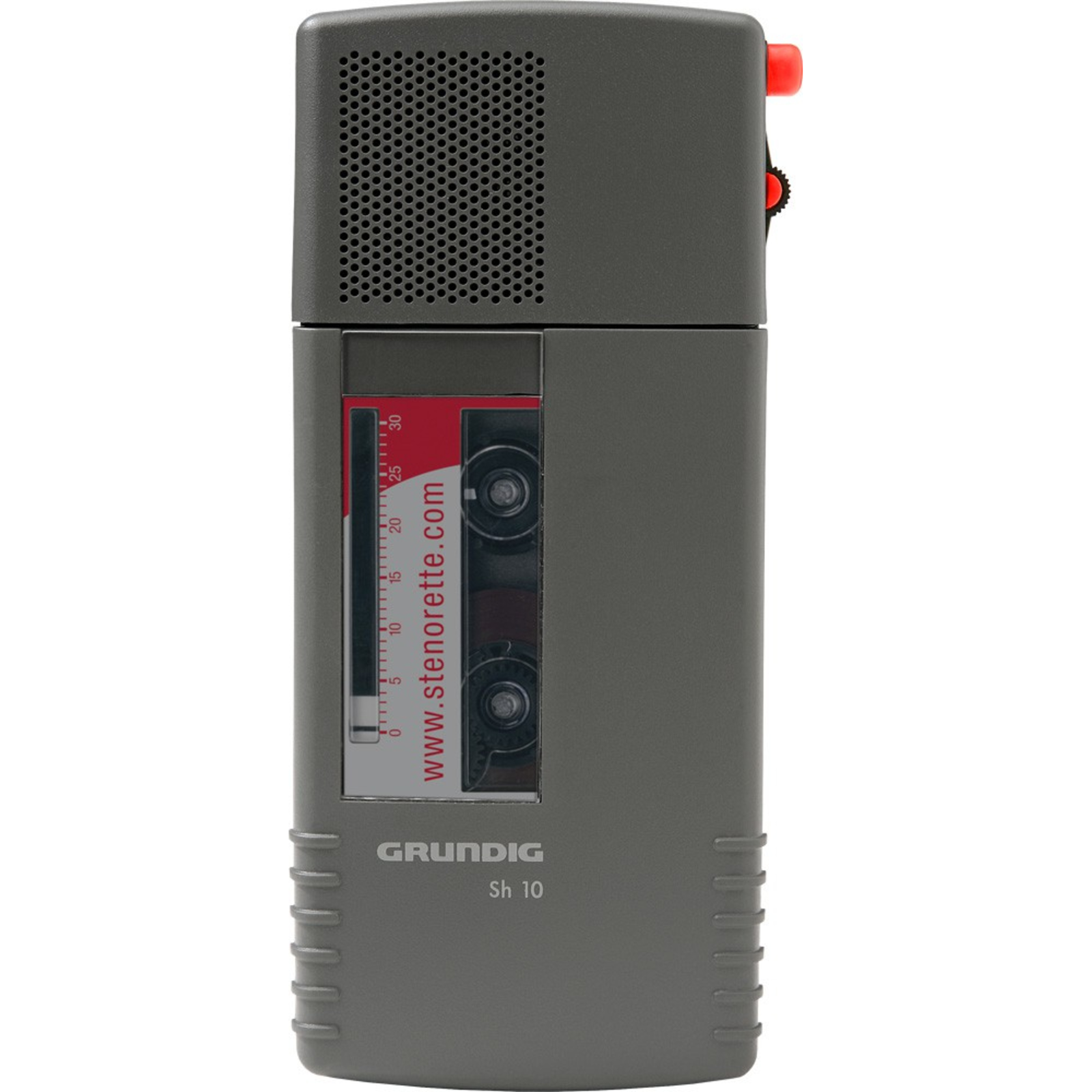 Grundig SH 10 Stenocassette Dictation Machine Titanium (GFI2700)