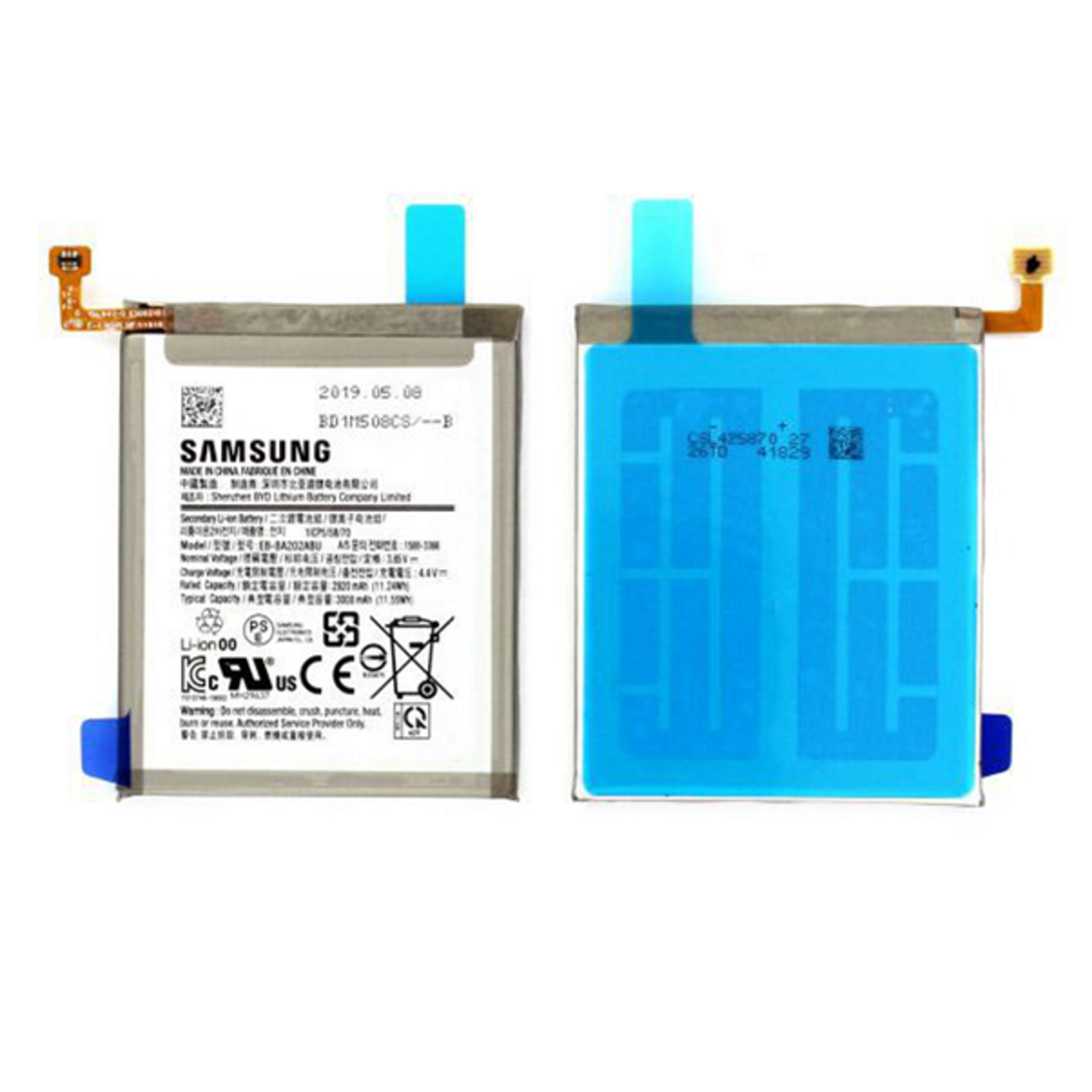 Samsung Battery Assembly Eb-ba202abu Battery 2920 MAh
