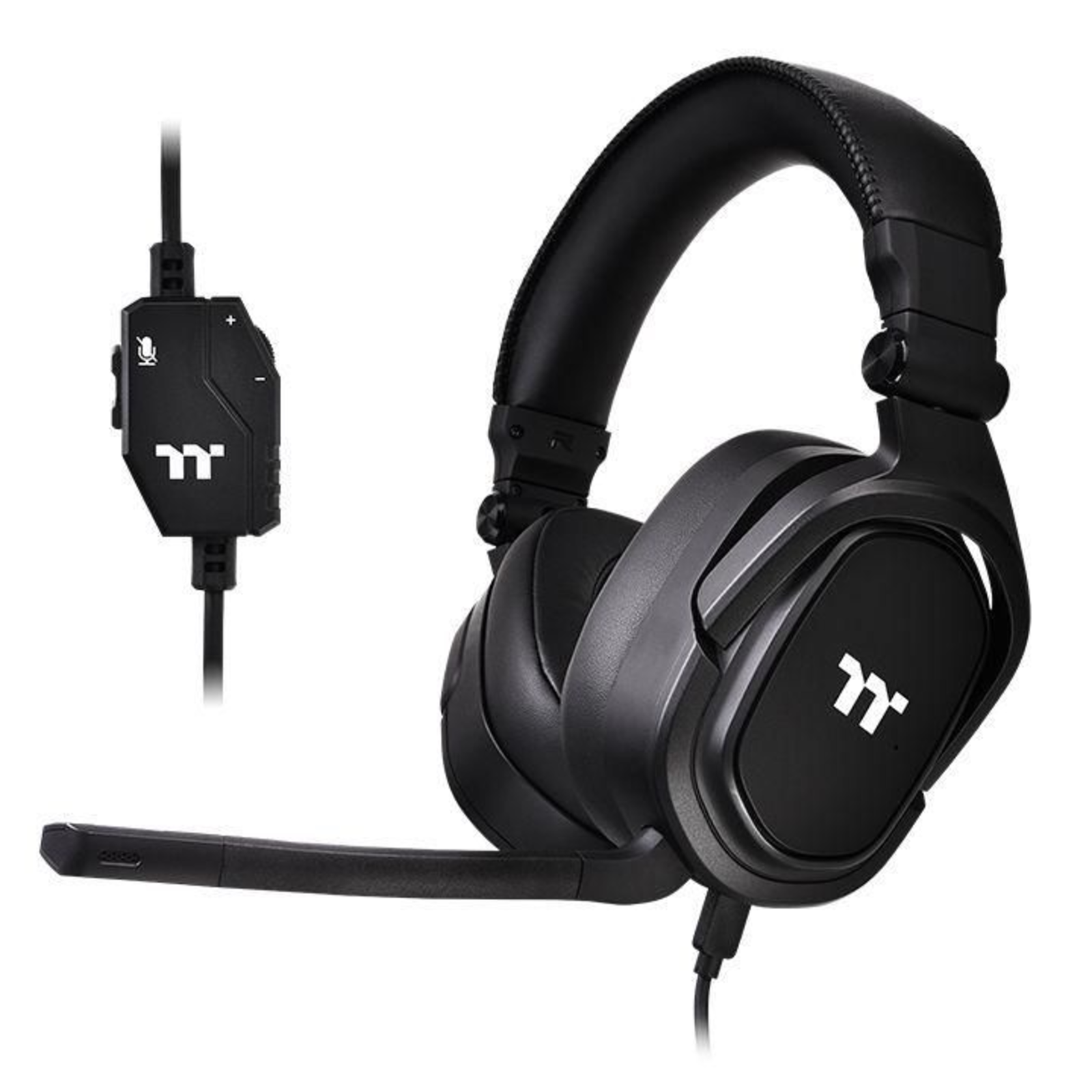Thermalright Thermaltake Argent H5 Stereo Wired Gaming 20 20000 Hz 370 G Headphones Black