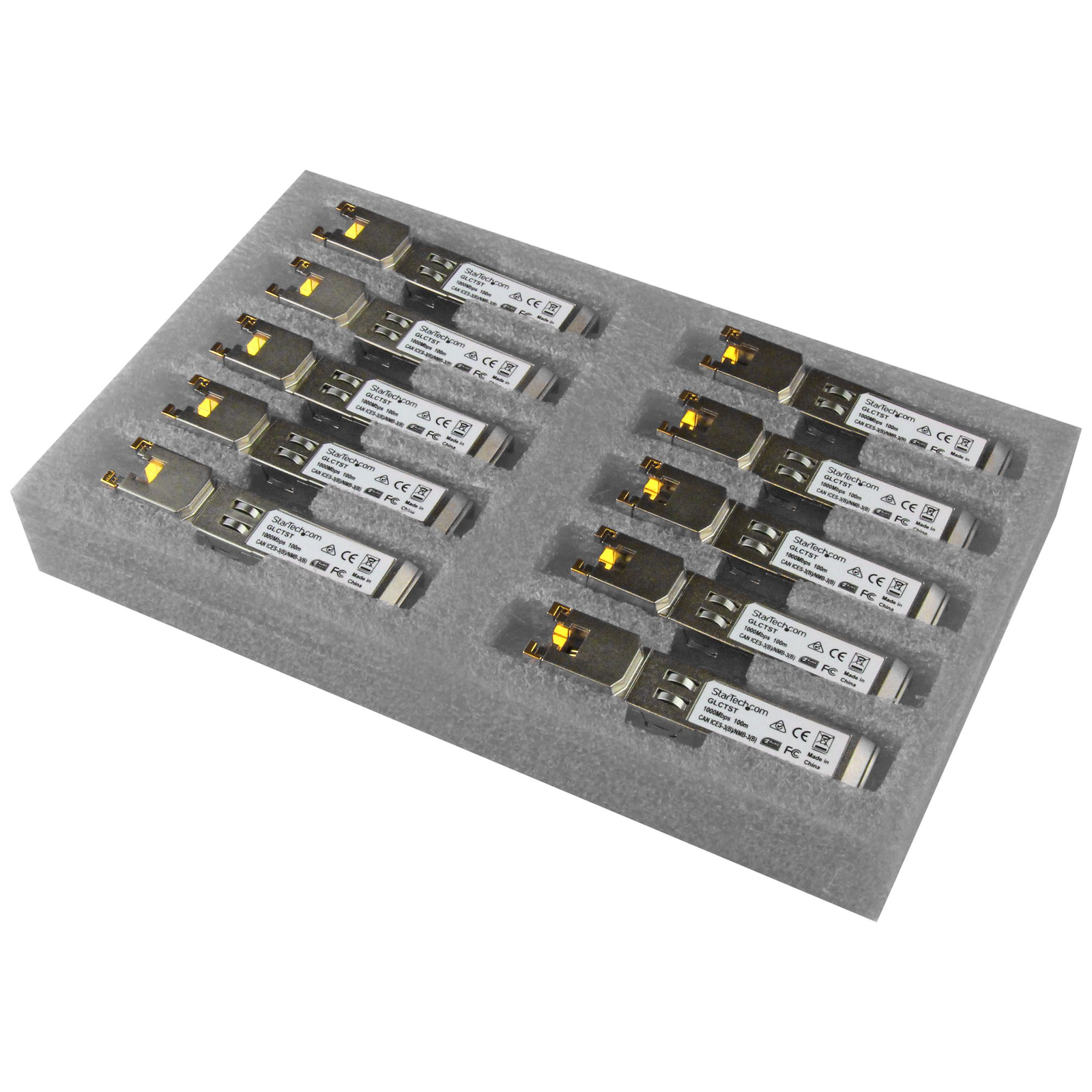 StarTech.com GB RJ45 COPPER SFP 10 PACK in