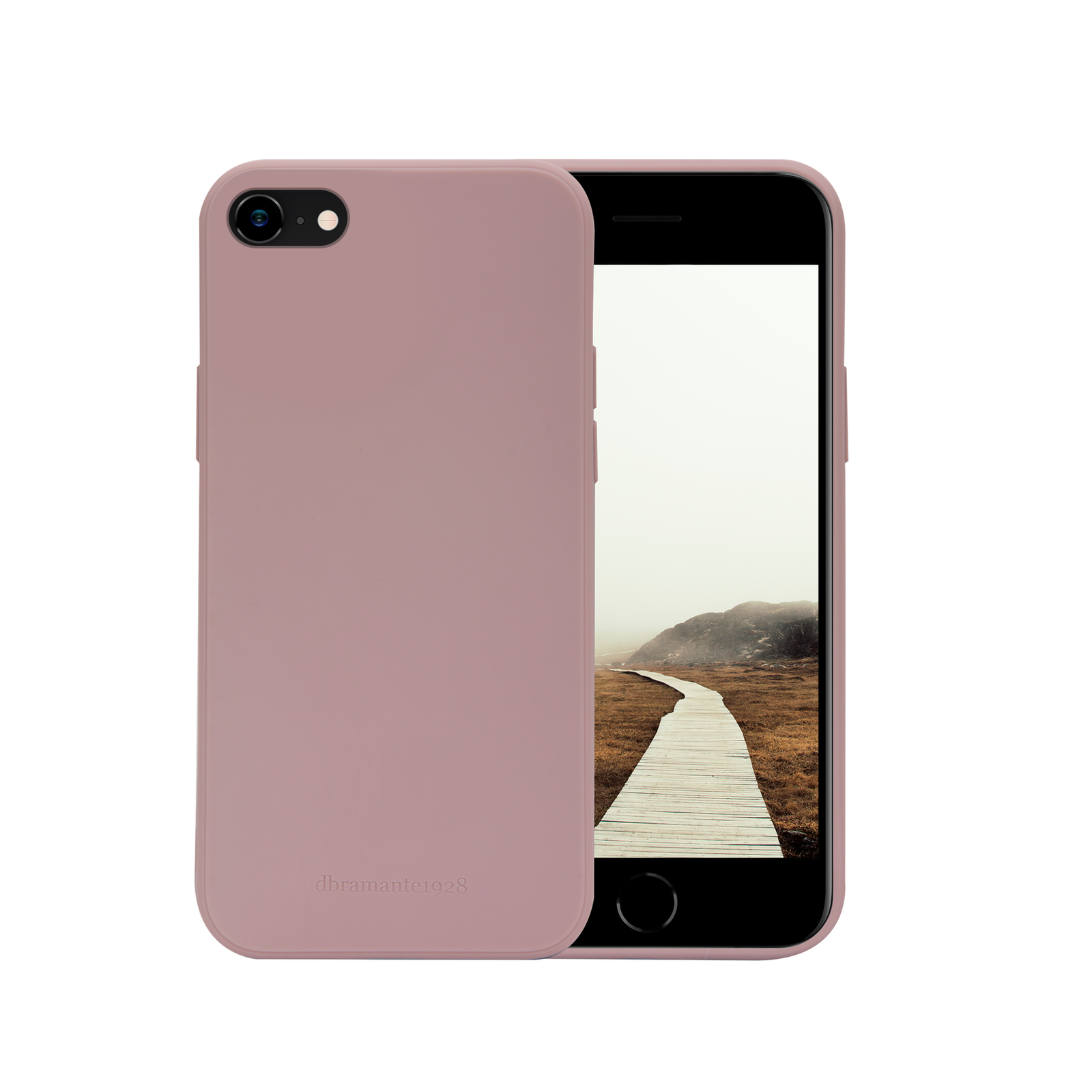 dbramante1928 Greenland Back Cover Mobile Phone Snap-on 100per Cent Recycled Plastic Pink Sand Apple