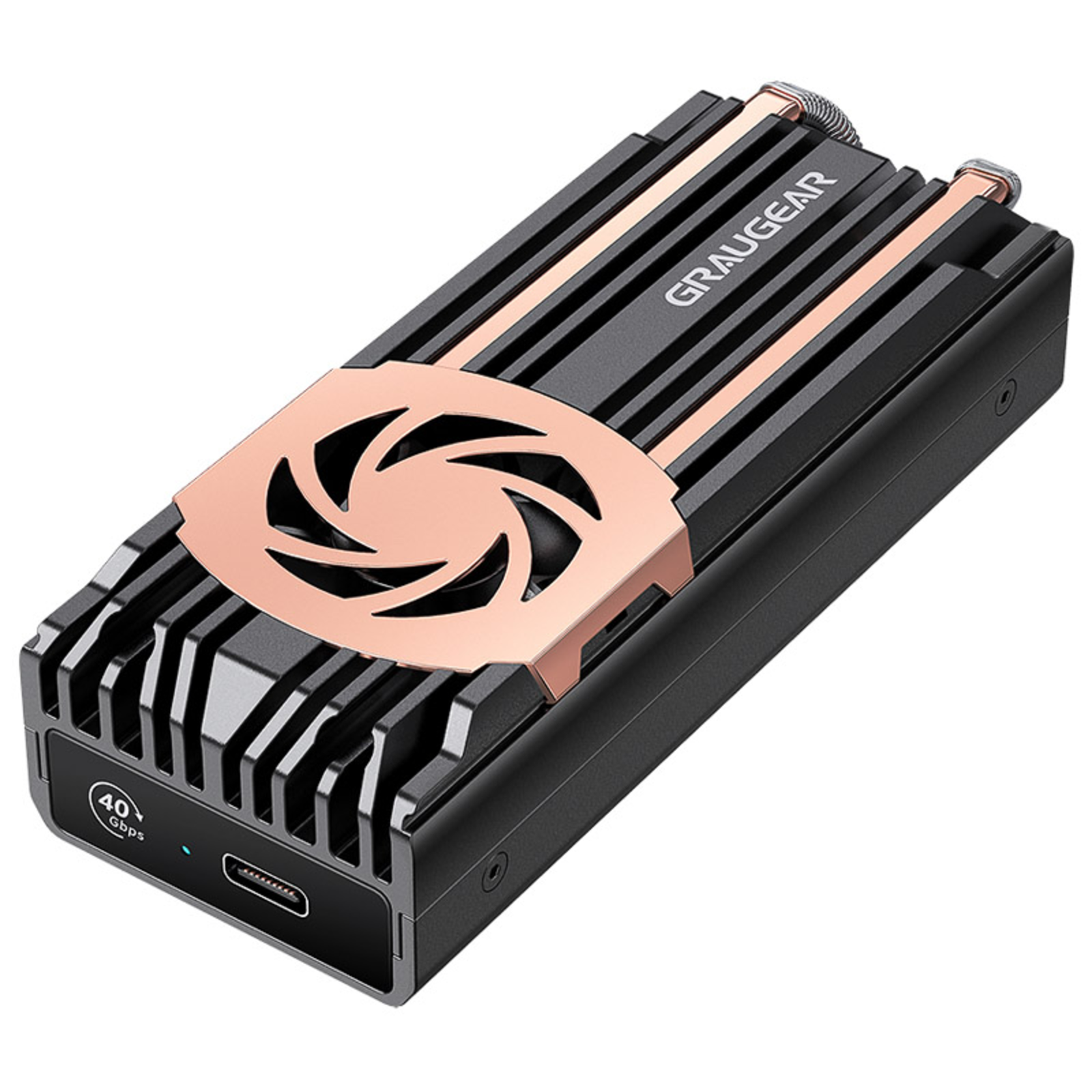 grayGEAR External Housing M.2NVMe SSD PCIe4.0 40Gbit