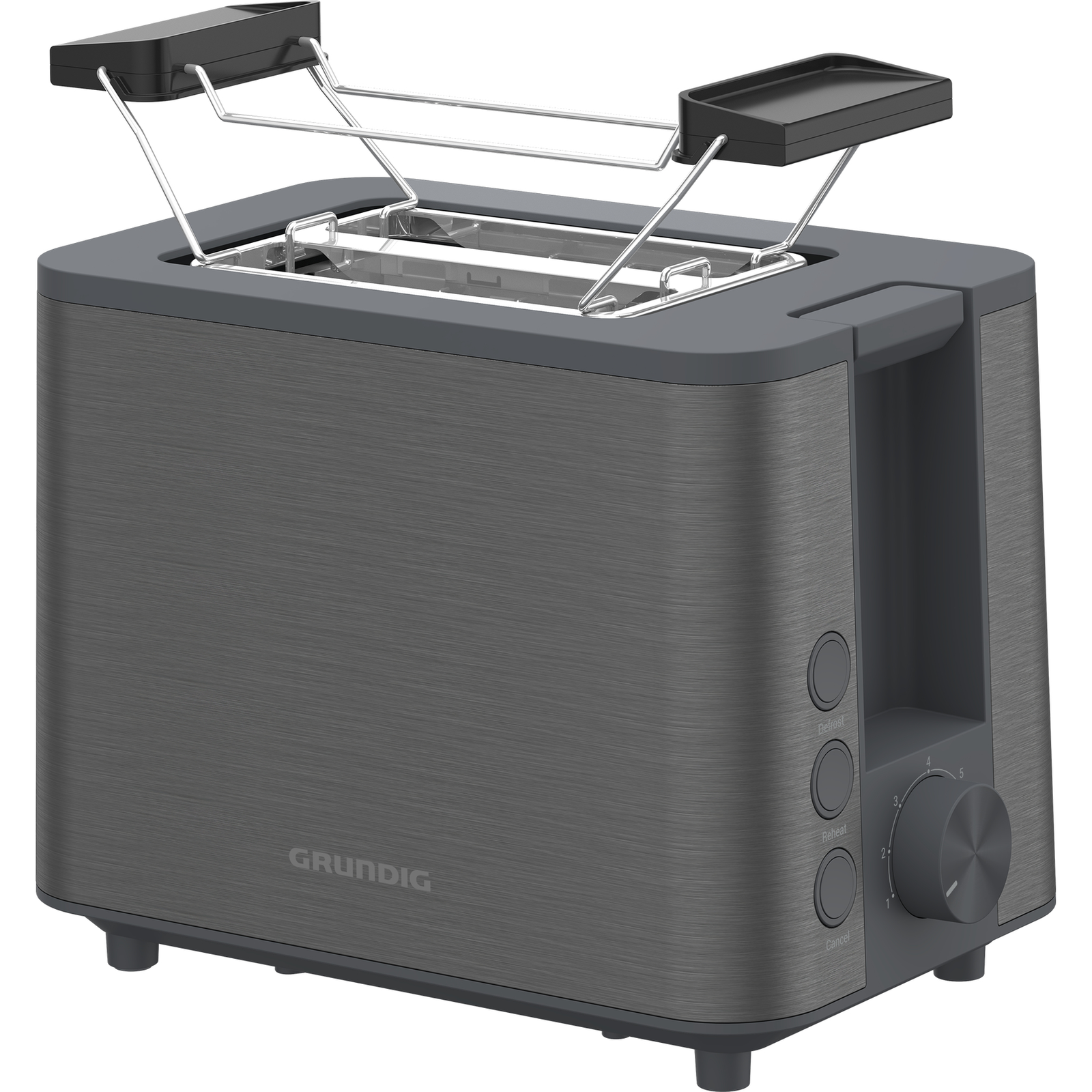 Grundig Toaster TA 7340 Dark Inox