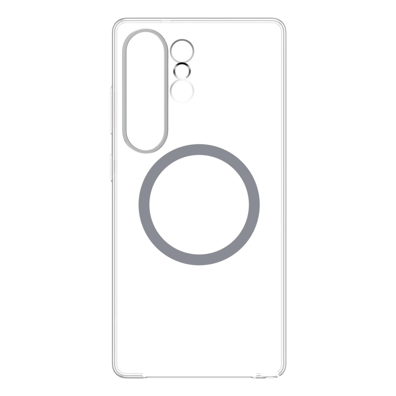 Samsung Clear Magnet Case Qi2 S25 Ultra transparent
