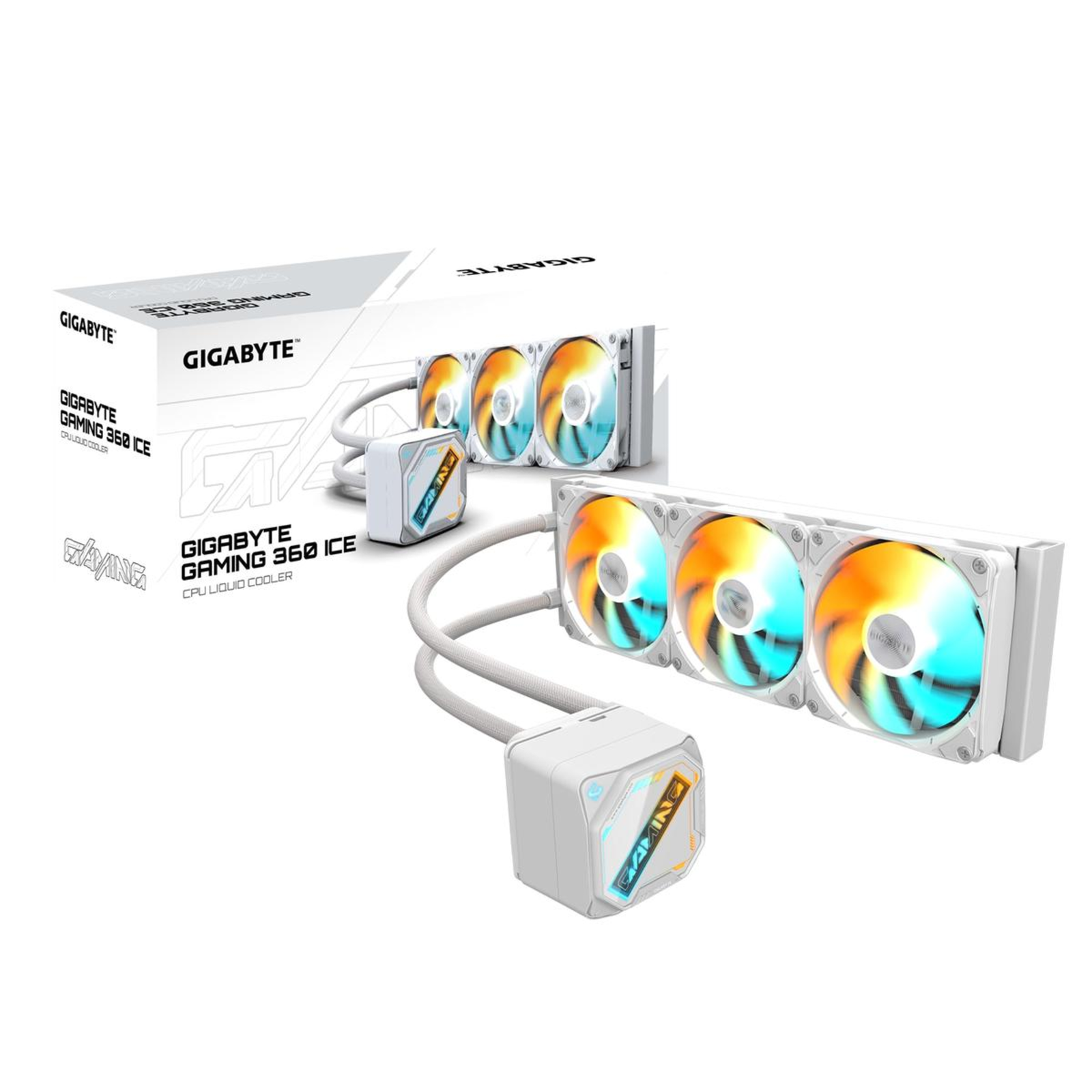 GIGABYTE CPU Water Cooler GAMING 360 ICE