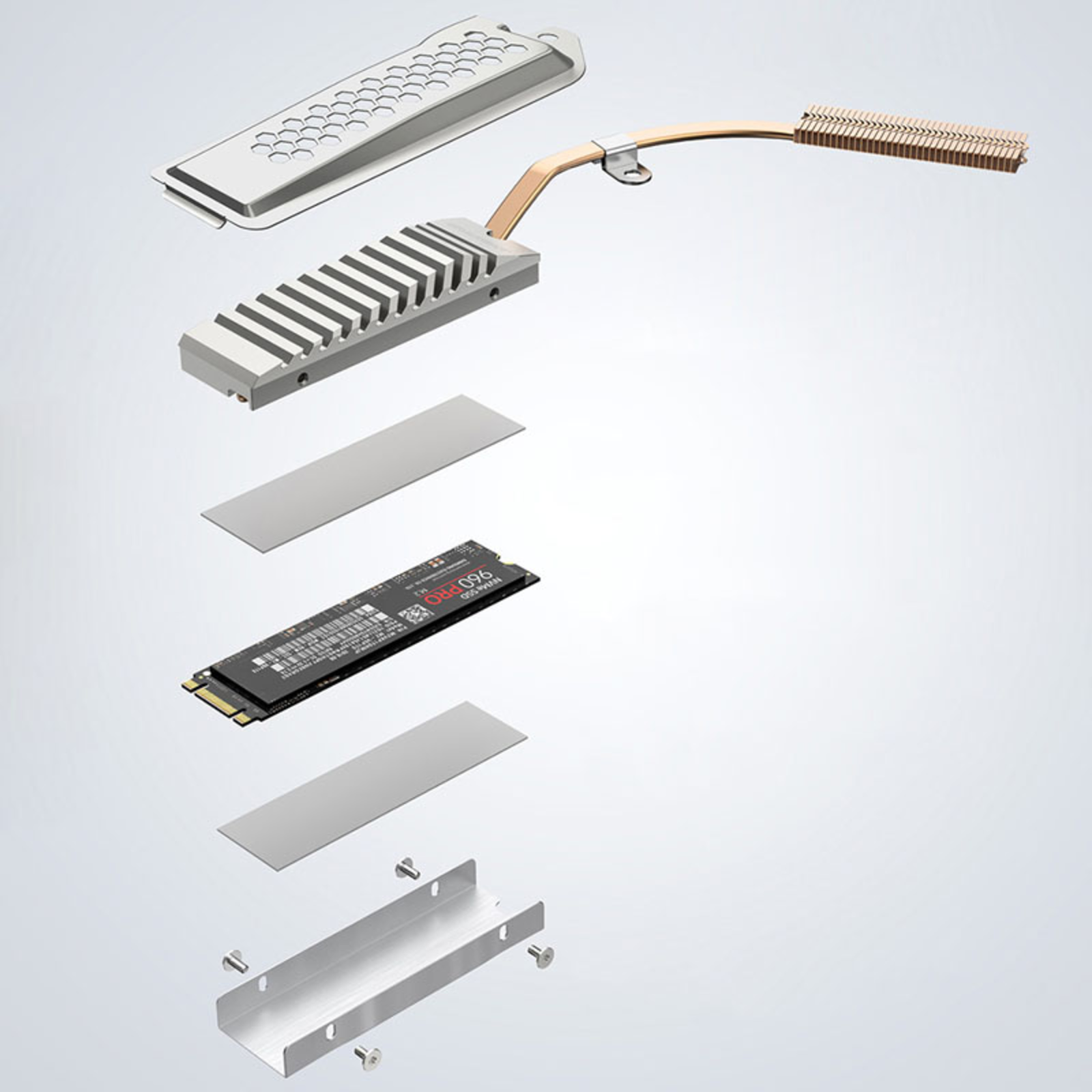 grayGEAR Cooling Body SSD M.2NVMe for PS5