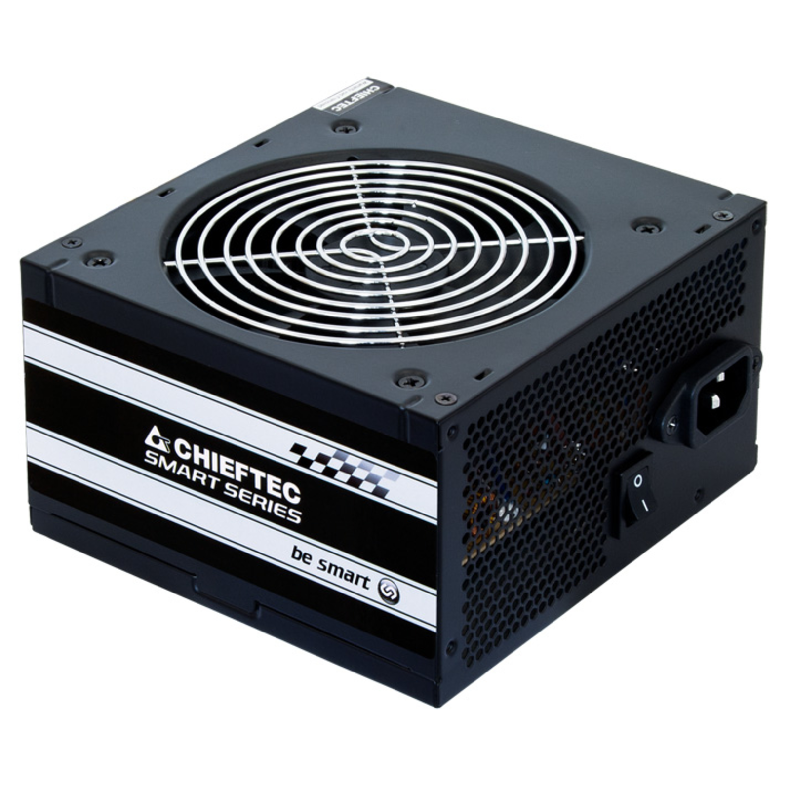 CHIEFTEC SMART 600W EFFICIENCY -85P.C. ATX 12V 2.3 230V FIXED CABLES 1X20+4PIN 4XSATA 2XMOLEX