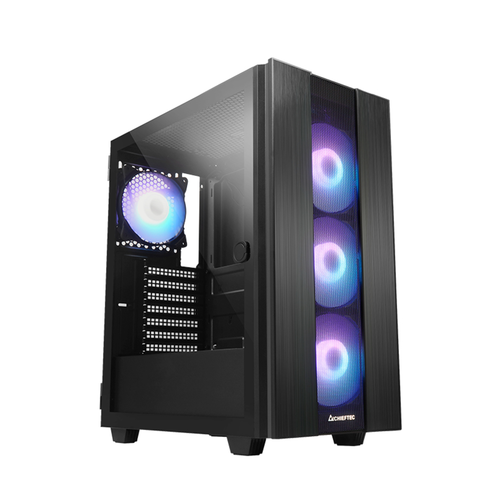Chieftronic Hunter 2 Black Tempered Glass