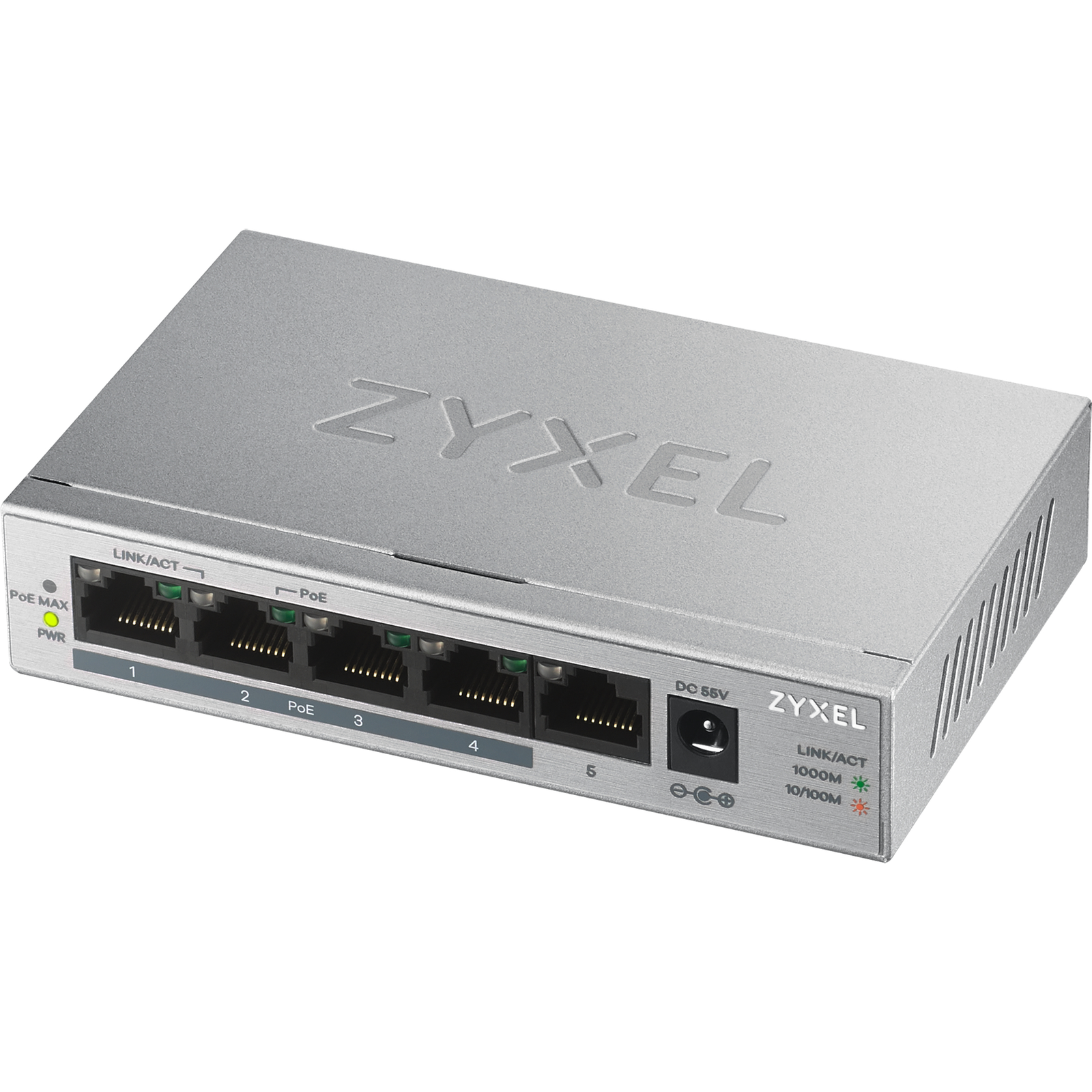 Zyxel GS1005HP Switch 5 Porte Unmanaged
