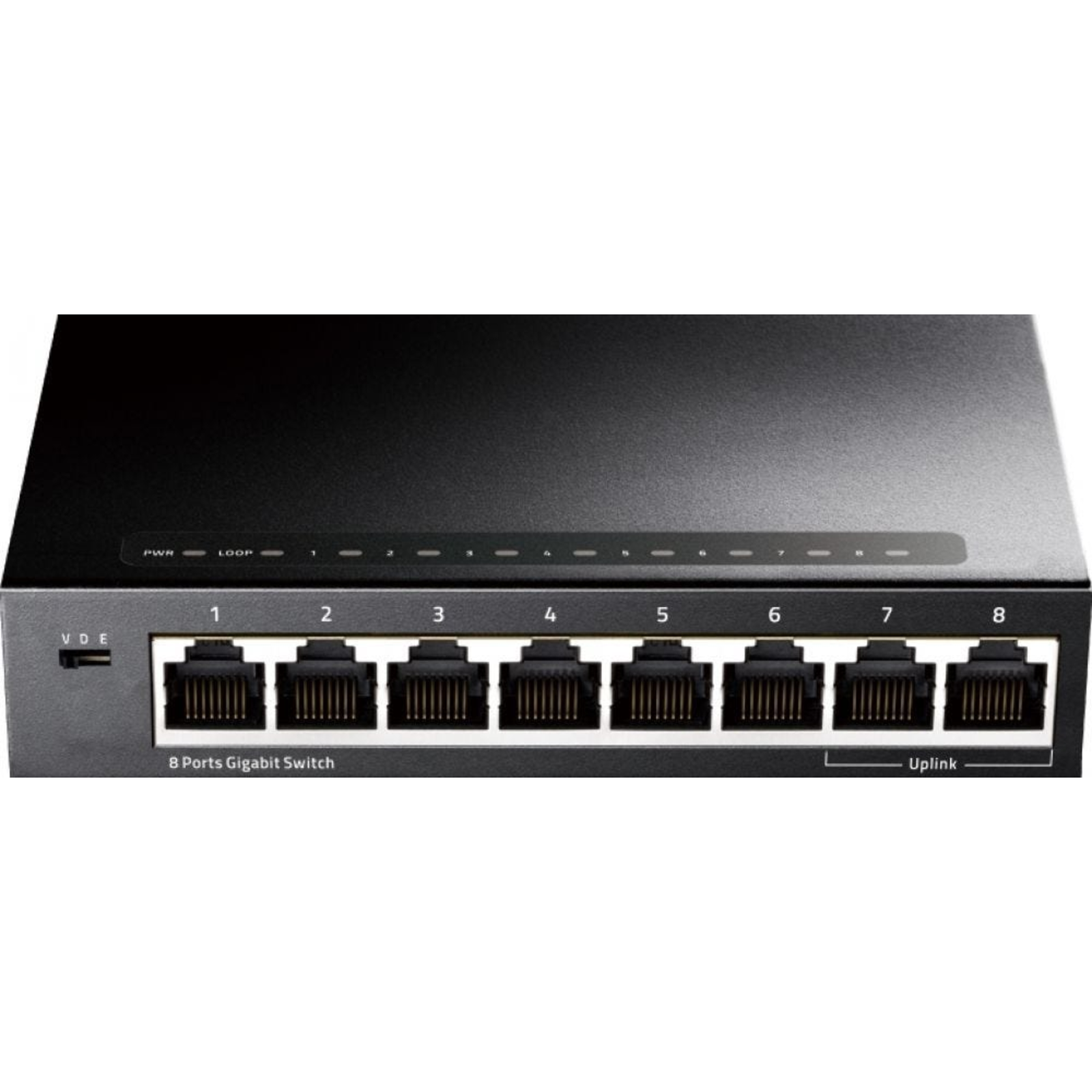 Cudy GS108 Network Switch Gigabit Ethernet 10/100/1000 Black