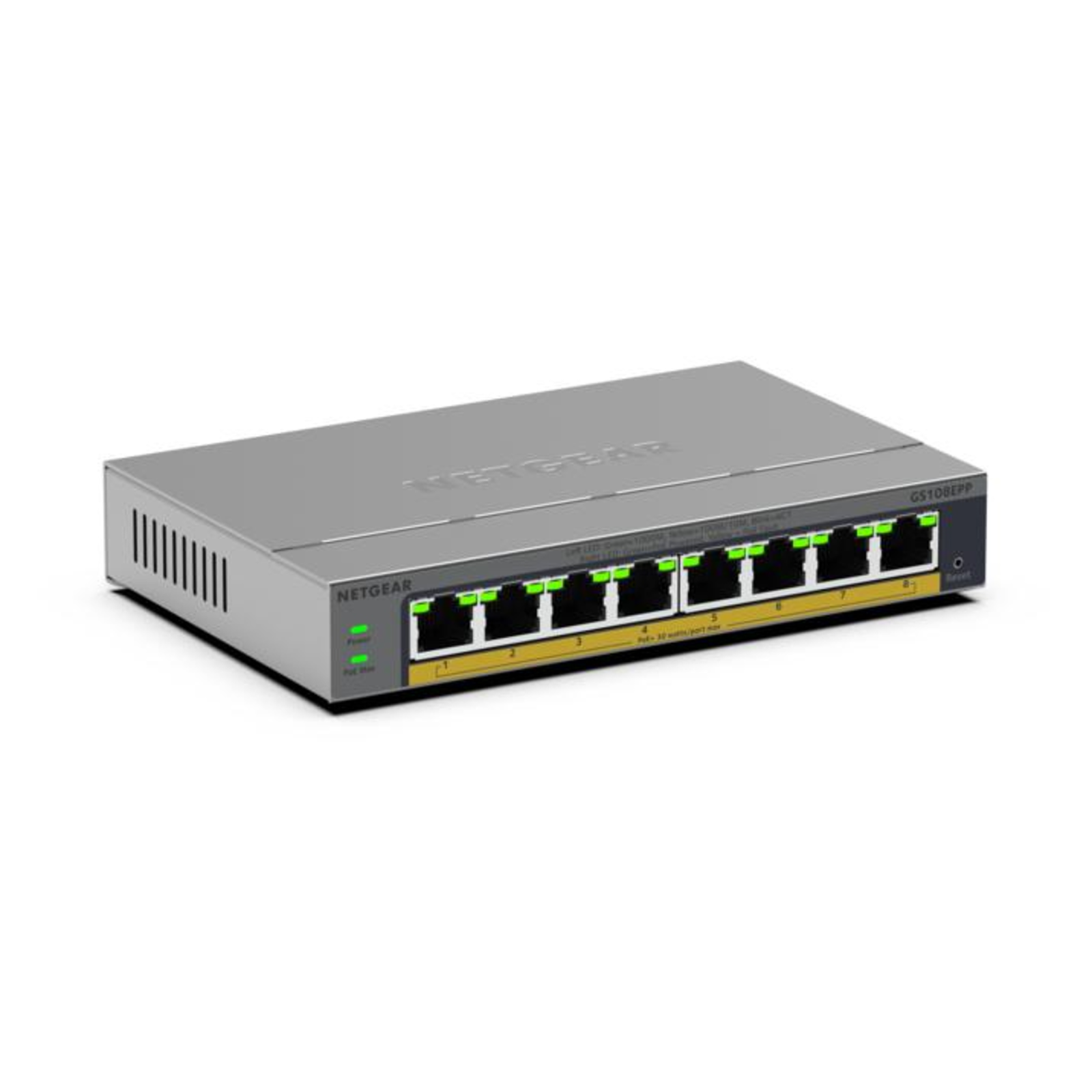 Netgear Easy Smart GS108EPP Switch High-power L3 Smart 8 X 10/100/1000 (PoE)