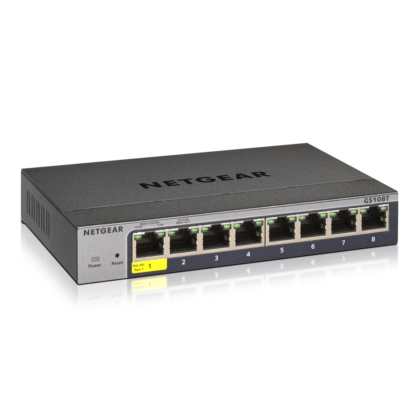 NETGEAR GS108Tv3 Smart Switch 8x Gigabit Ethernet