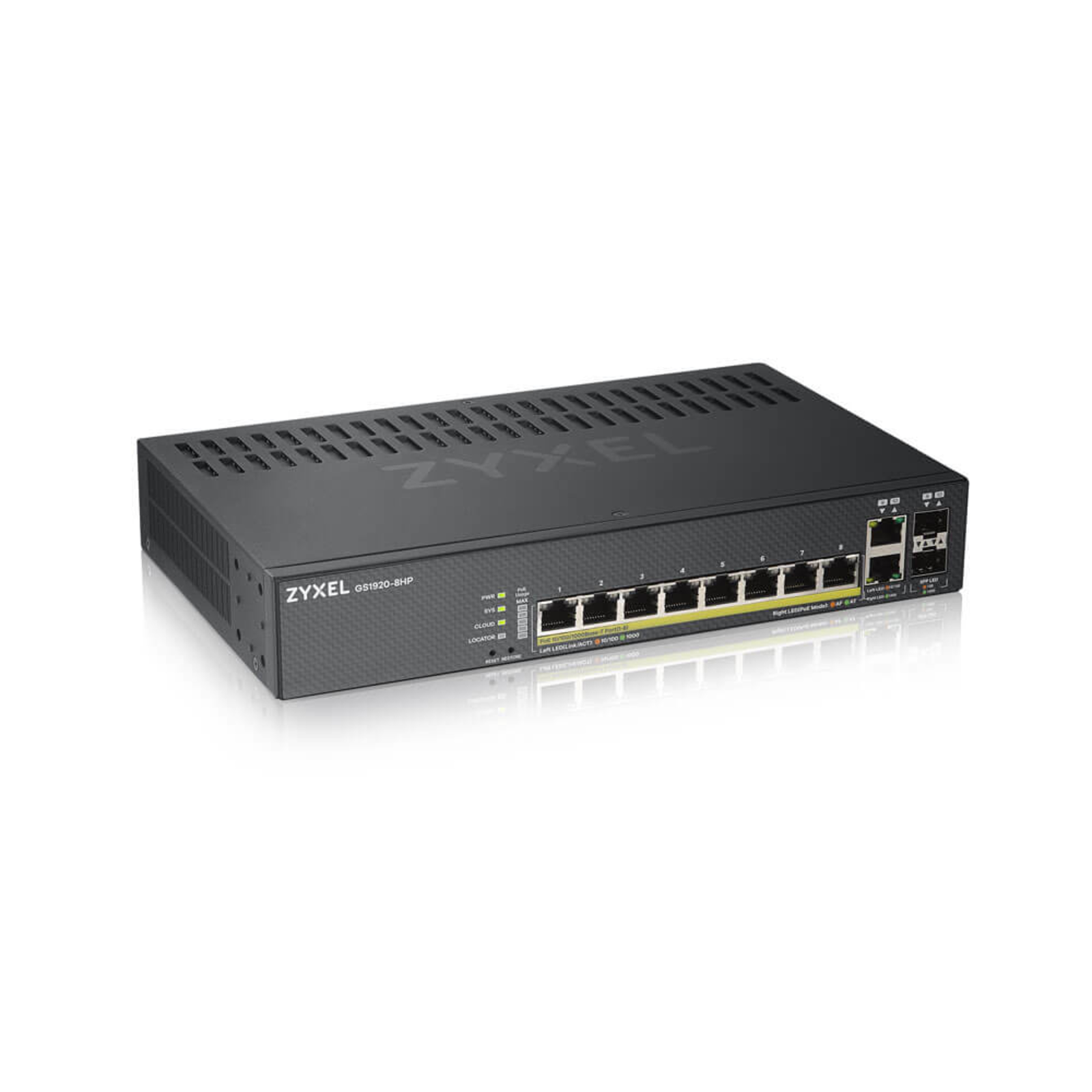 Zyxel GS1920-8HPv2 Switch 8-port Gigabit PoE+