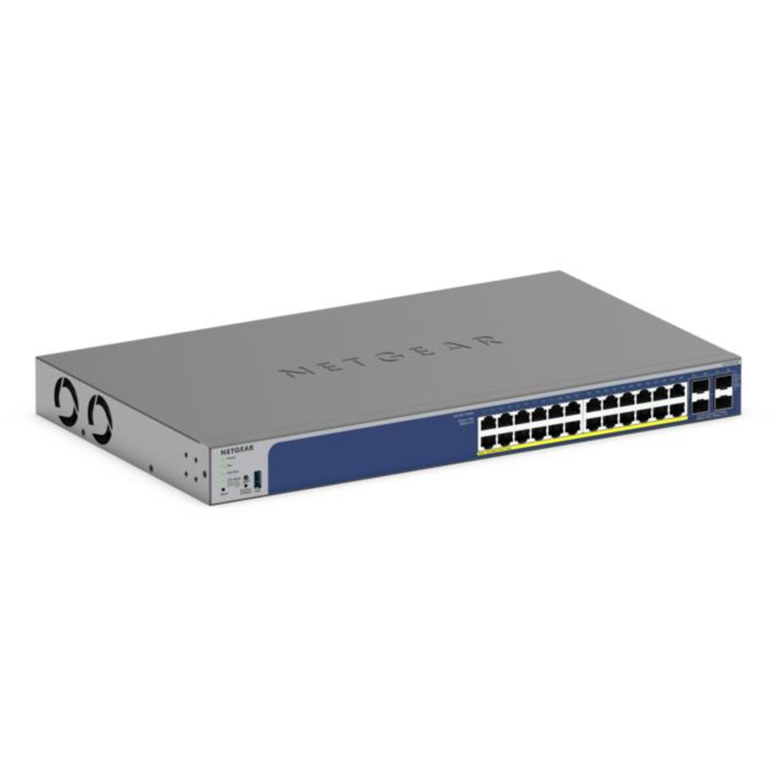 NETGEAR 24P GE POE+ SMART SWTH W-10G SFP+ GS728TXPV3