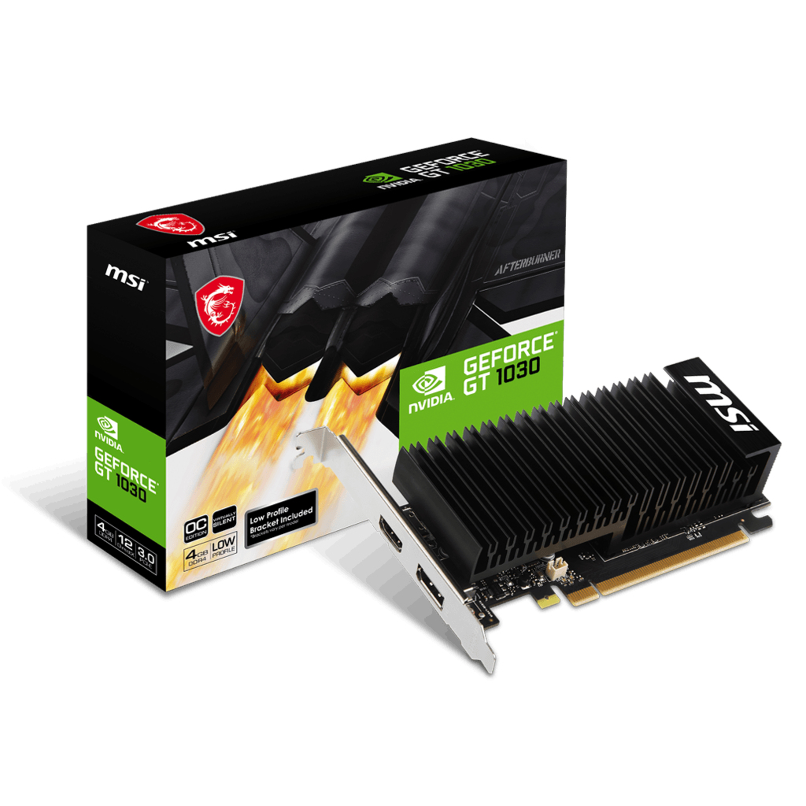 MSI VGA GeForce GT 1030 4GB HD4 LP OC