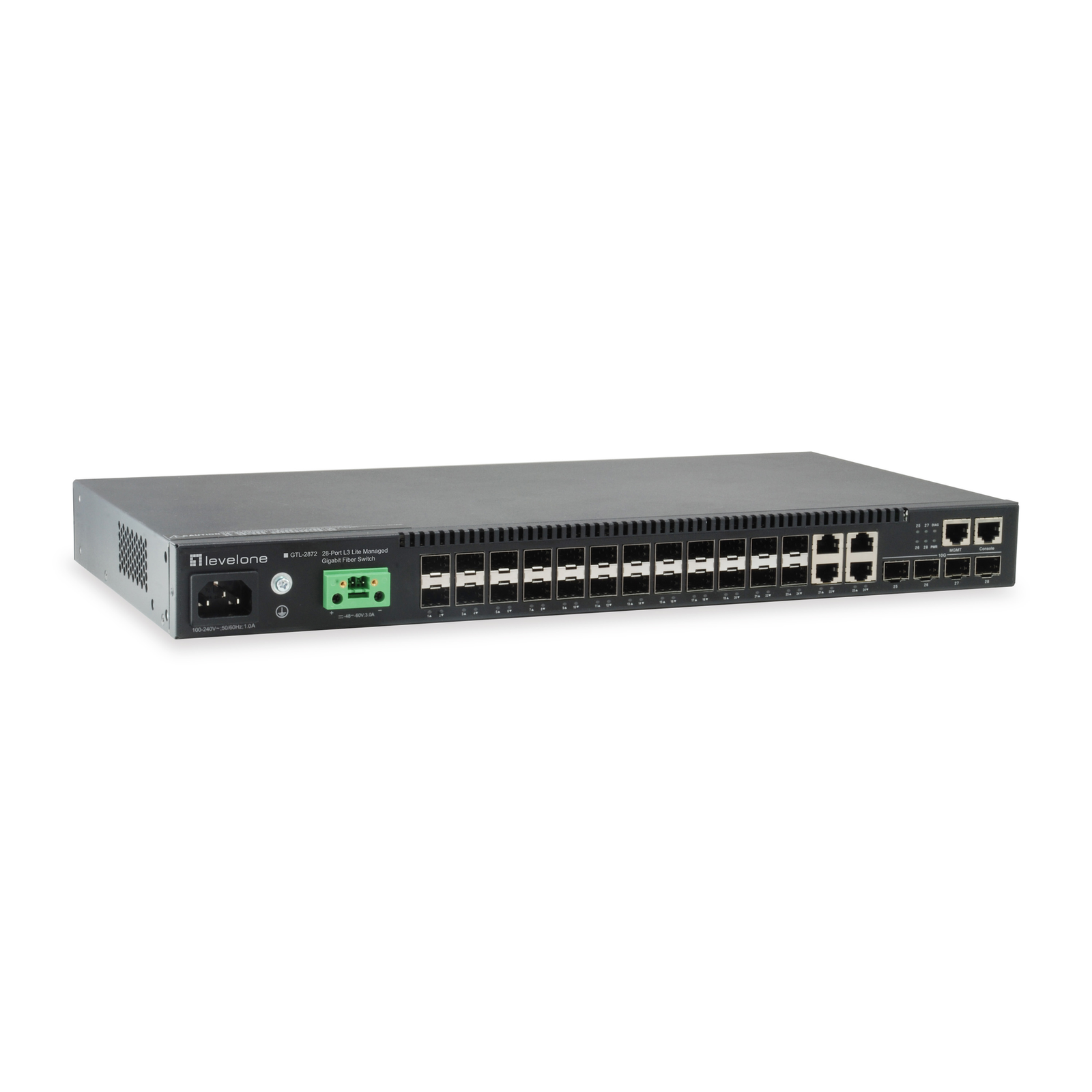 LevelOne Switch 28x GE GTL-2872 20xGSFP+19