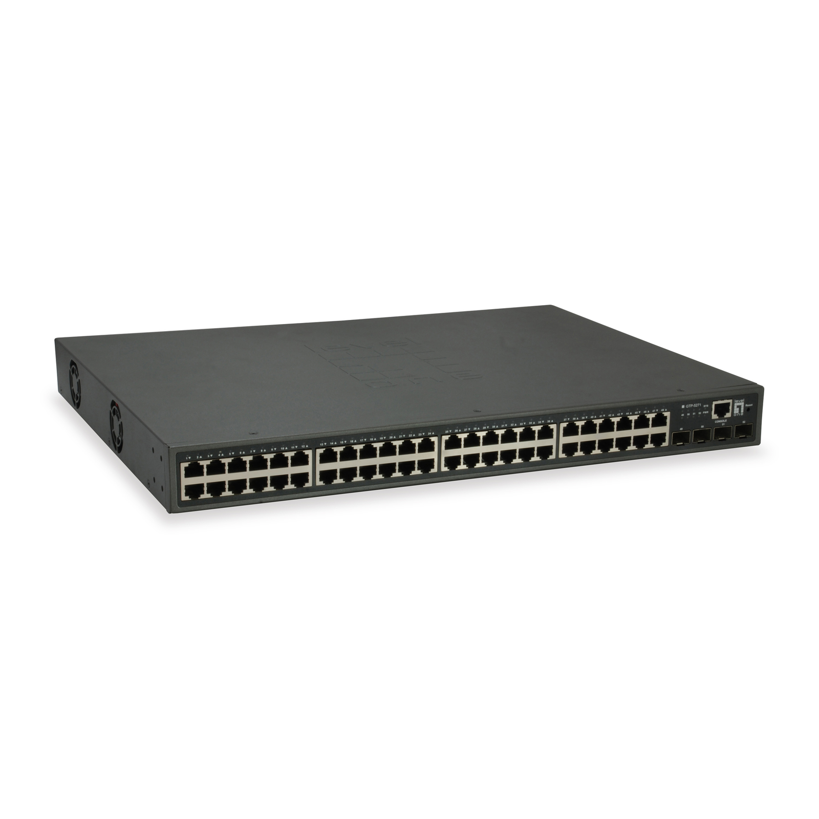 LevelOne Switch 52x GE GTP-5271 4x10GSFP+19