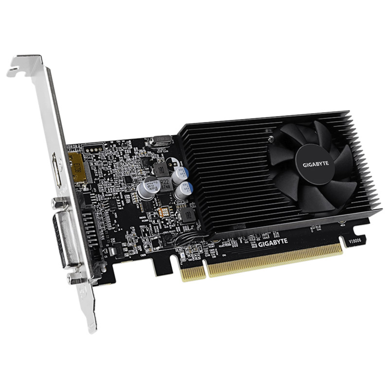 GIGABYTE GT1030 N1030D4-2GL 2GB GDDR4 HDMI DVI LP