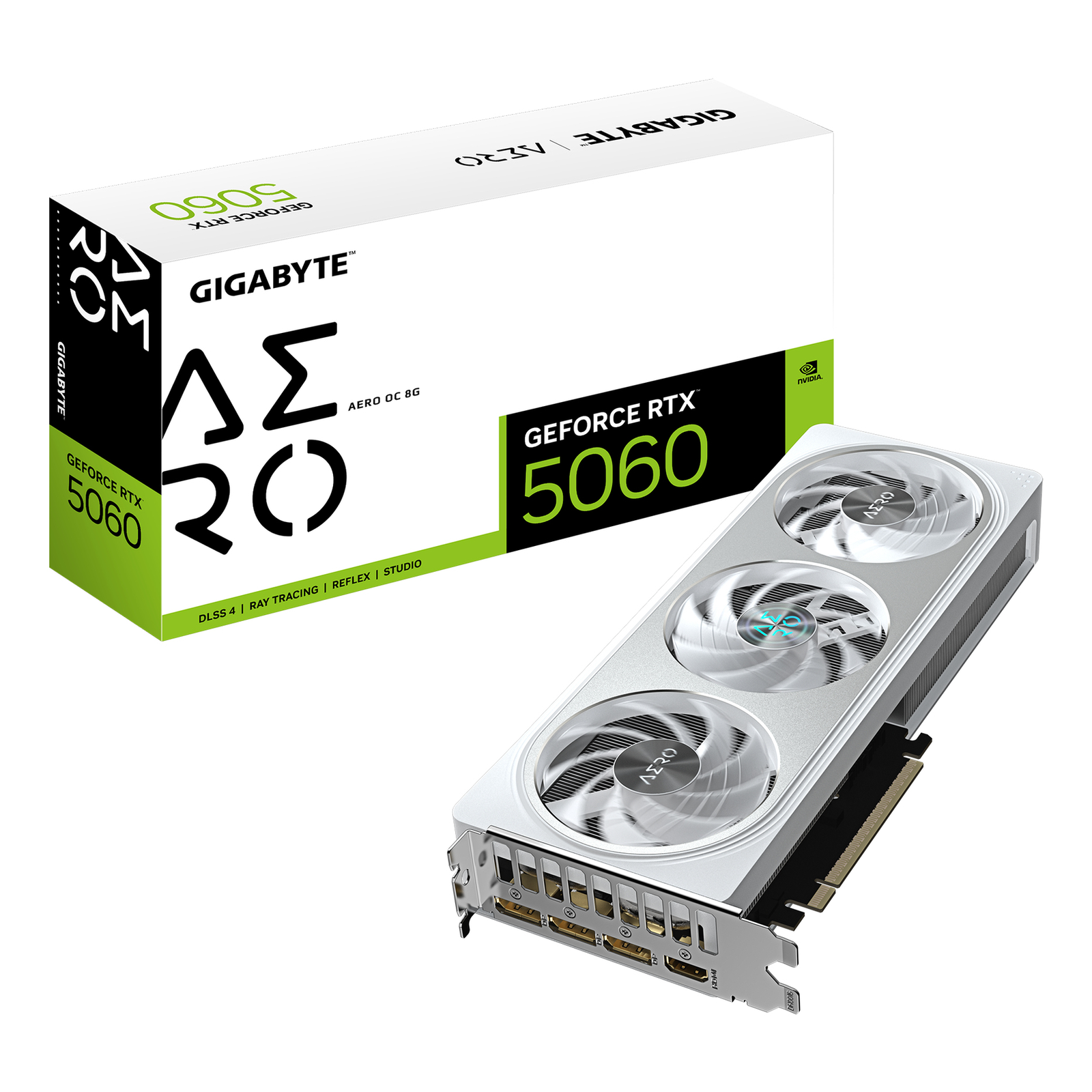 Gigabyte Nvidia GeForce RTX 5060 8GB GDDR7 RAM PCIe X8 G-Sync Vulkan Zero Fan