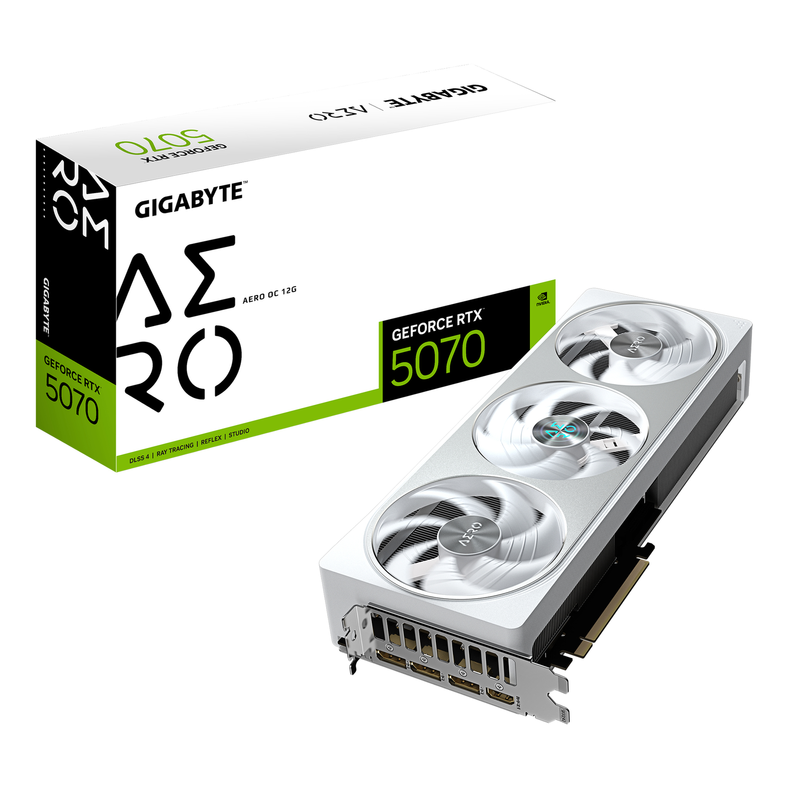 Gigabyte GeForce RTX 5070 AERO OC 12G 12GB