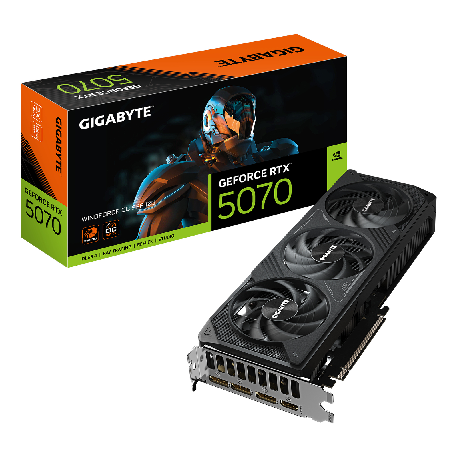 GIGABYTE GEFORCE RTX 5070 WINDFORCE OC SFF 12G