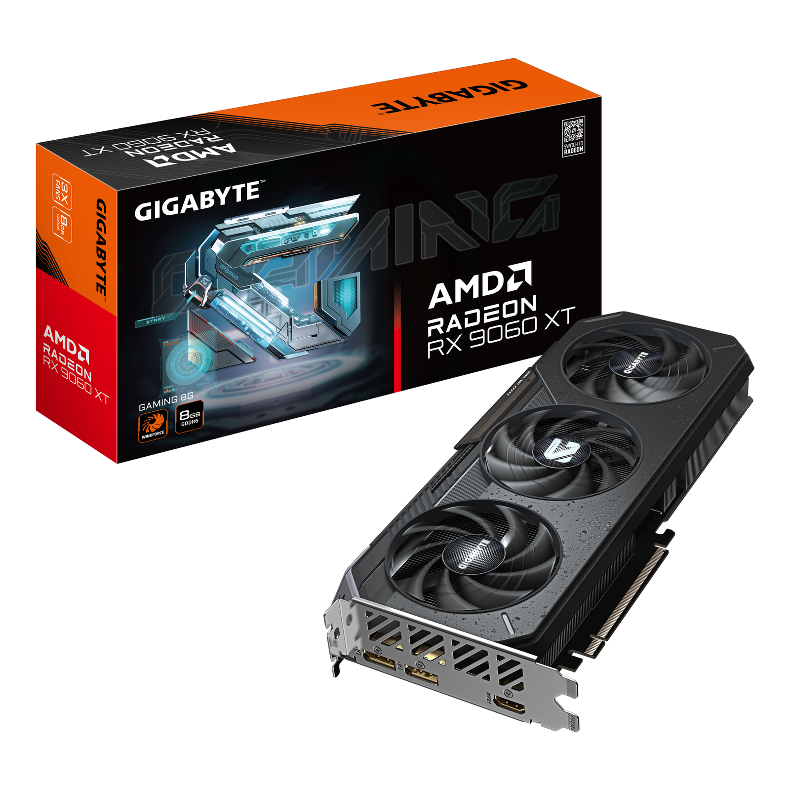 Gigabyte Gaming Graphics Cards Radeon RX 9060 XT