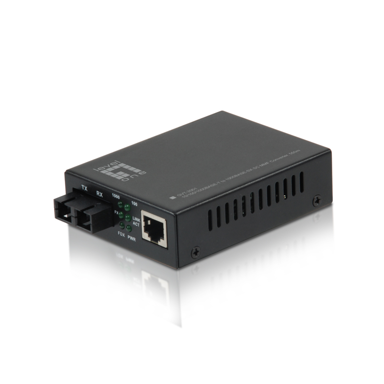 LevelOne Converter GVT-2001 10 100 1000T-1000SX SCmm