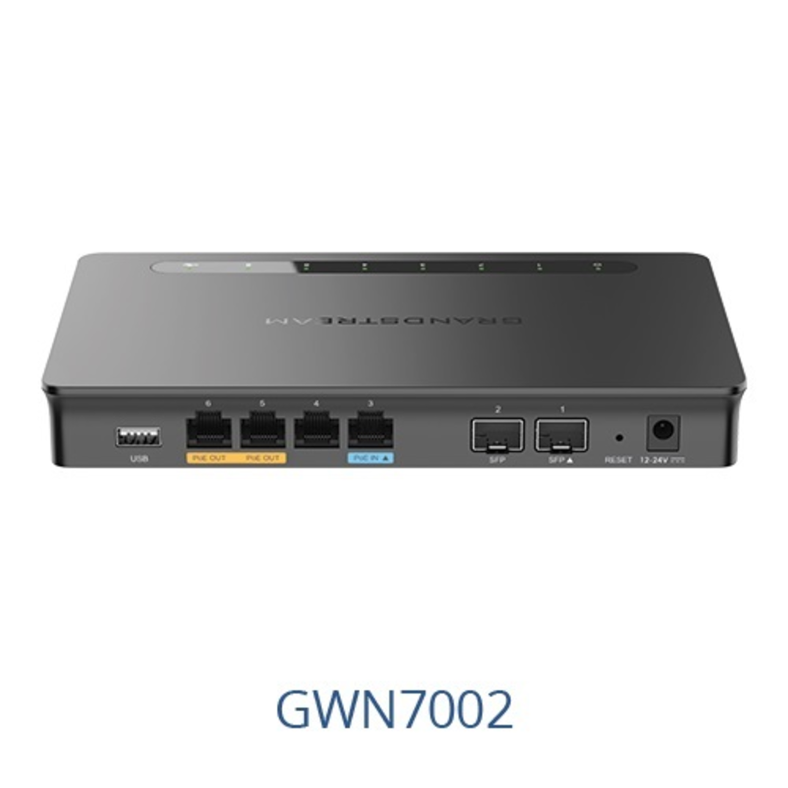 Grandstream Networks GWN7002 Ethernet WAN 2.5 Gigabit Ethernet Gigabit Ethernet Black
