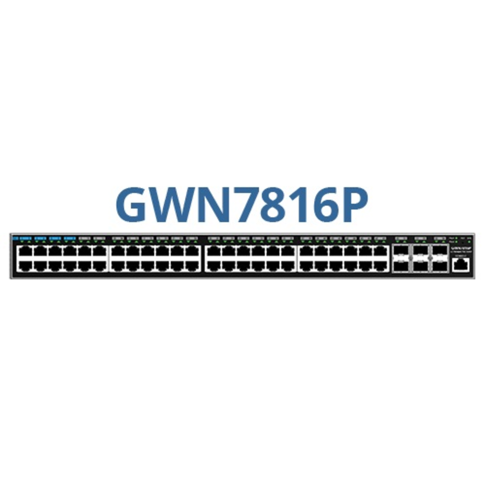 Grandstream Networks GWN7810 Series Switch Enterprise L3 Managed 48 X 10/100/1000 (PoE++)