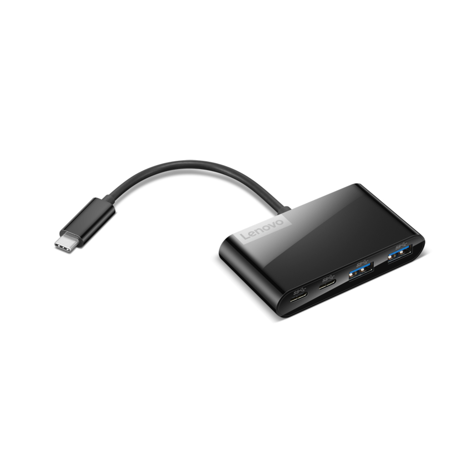 Lenovo Select USB Type-C 4-Port USB Hub Black