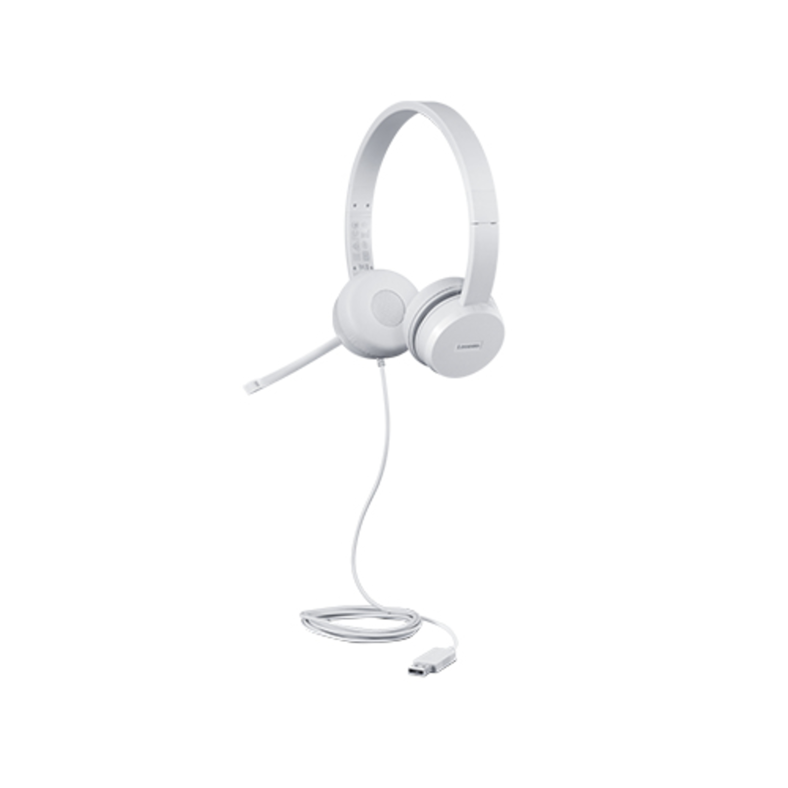 Lenovo Headphones 110 USB Light Grey