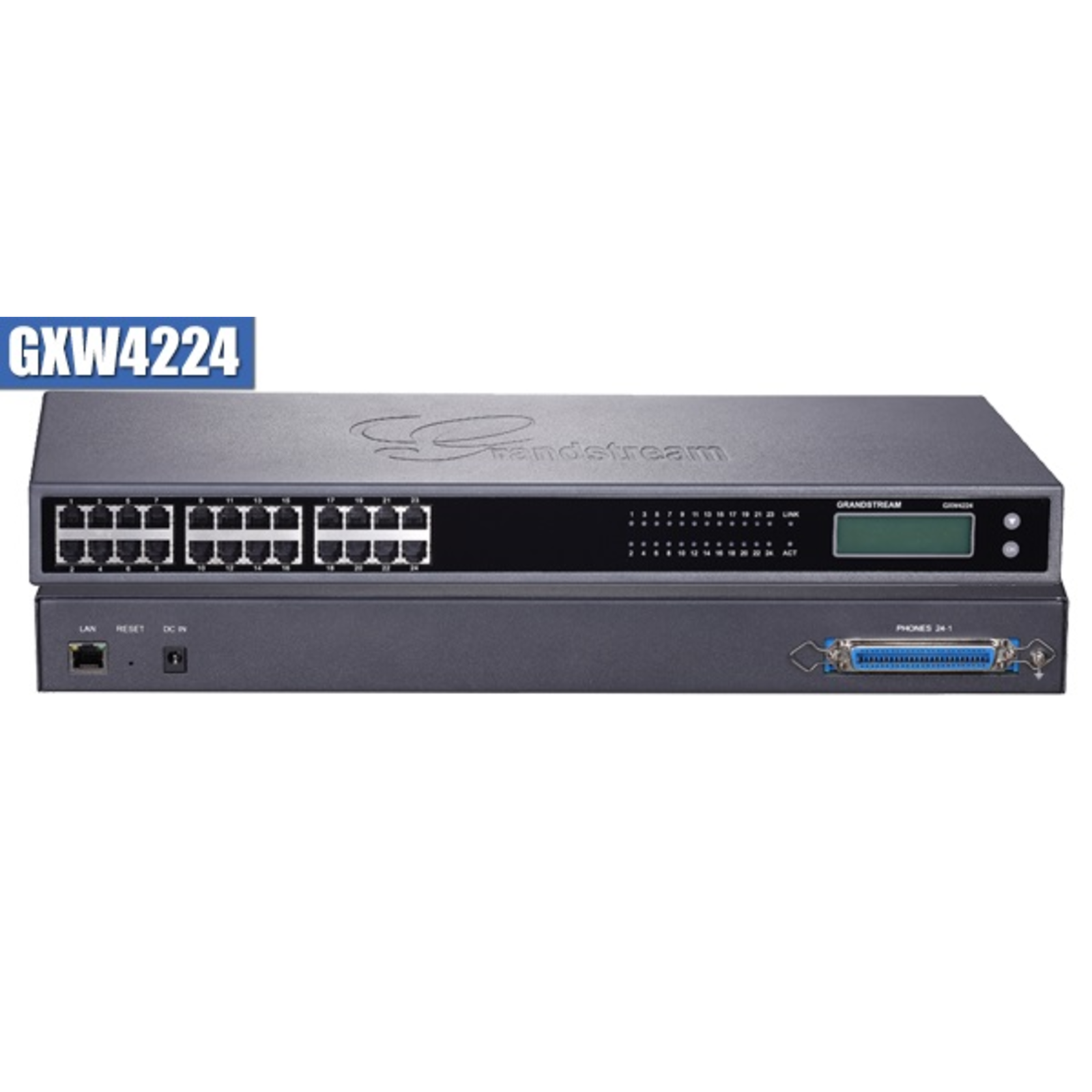 Grandstream Networks router SIP Gateway GXW-4224 24x FXS V2