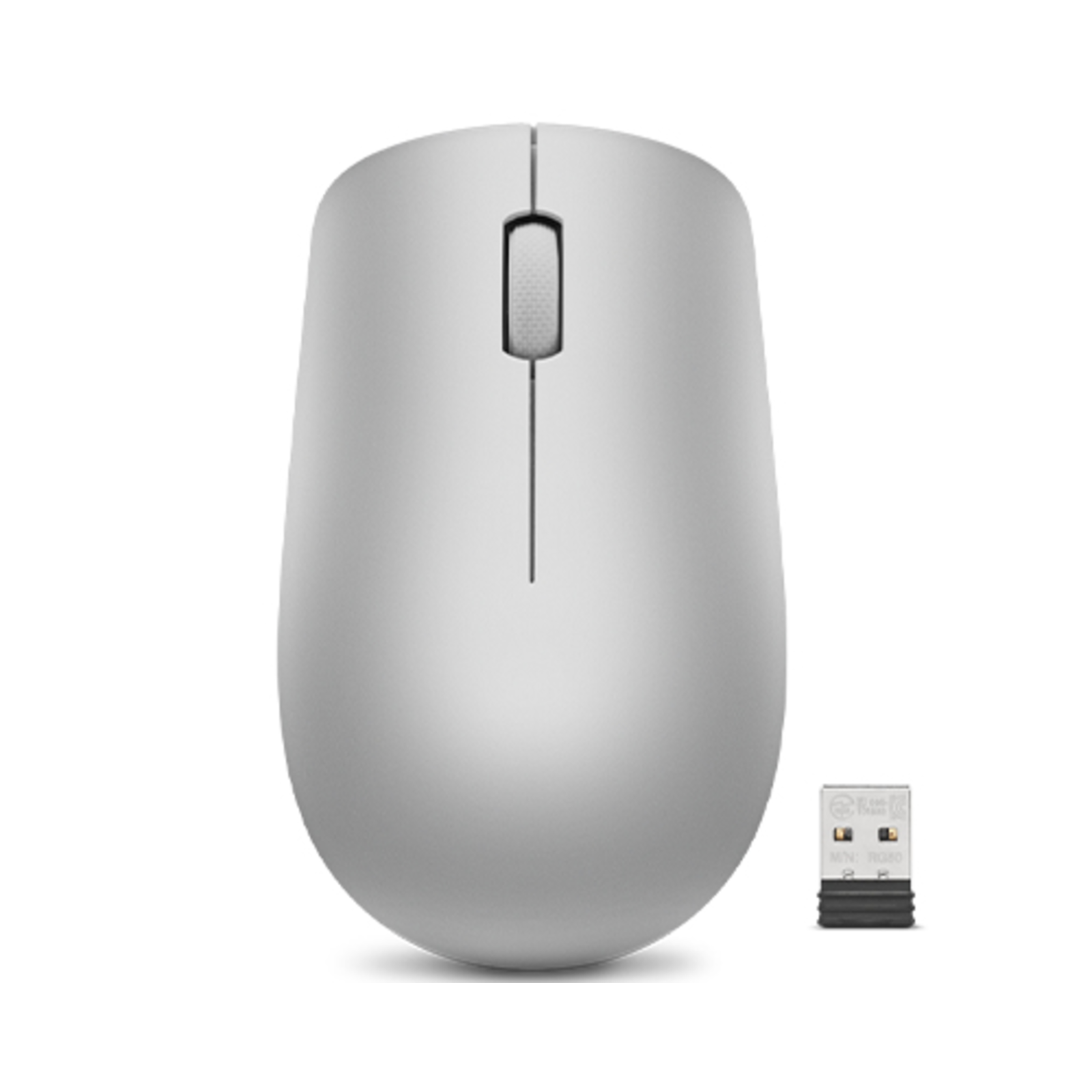 Lenovo 530 Platinum Gray Wireless Mouse