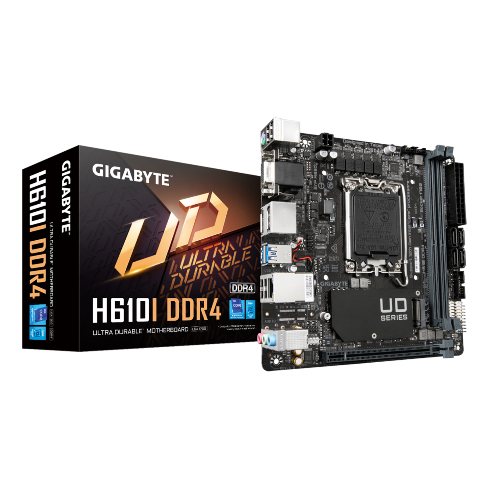 GIGABYTE H610I DDR4 Motherboard Mini-ITX LGA1700-socket H610