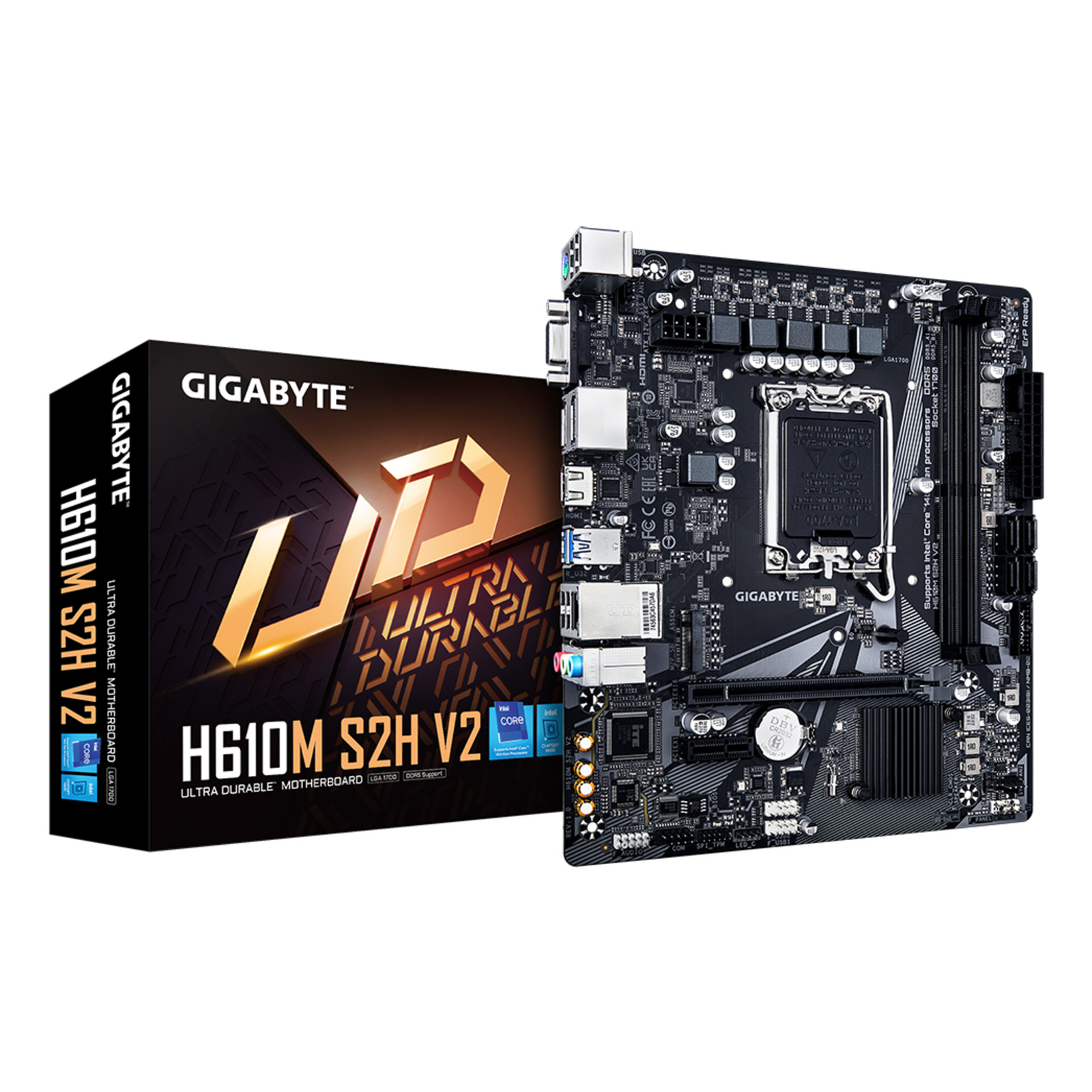 GIGABYTE 1700 H610M S2H V2 MATX