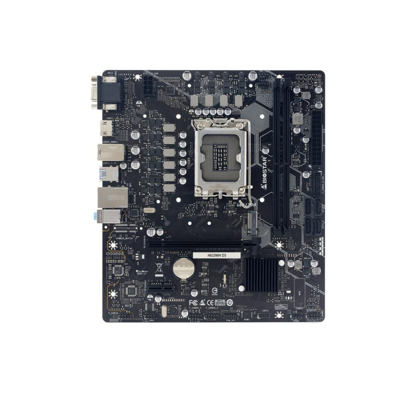 BIOSTAR H610MH D5 H610,S1700,mATX,DDR5