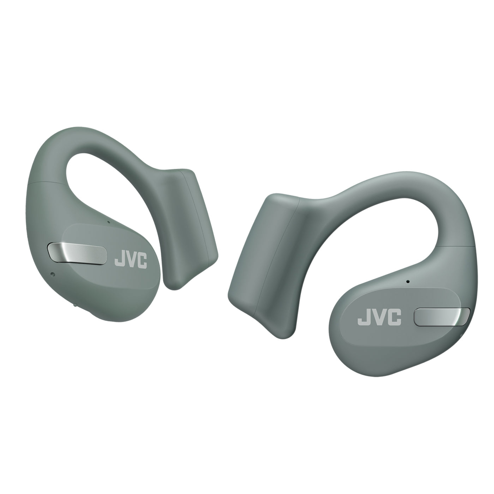 JVC HA-NP50T-G Nearphones Lightweight Open Ear True Wireless Headphones Sage Audio