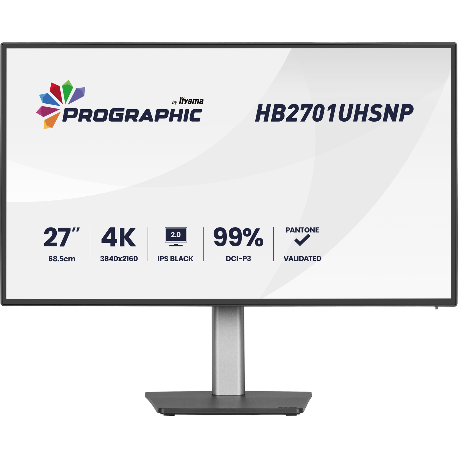IIYAMA 68.6 Cm (27 Inch) HB2701UHSNP-B1 16-9 HDMI+DP+USB-C 4K