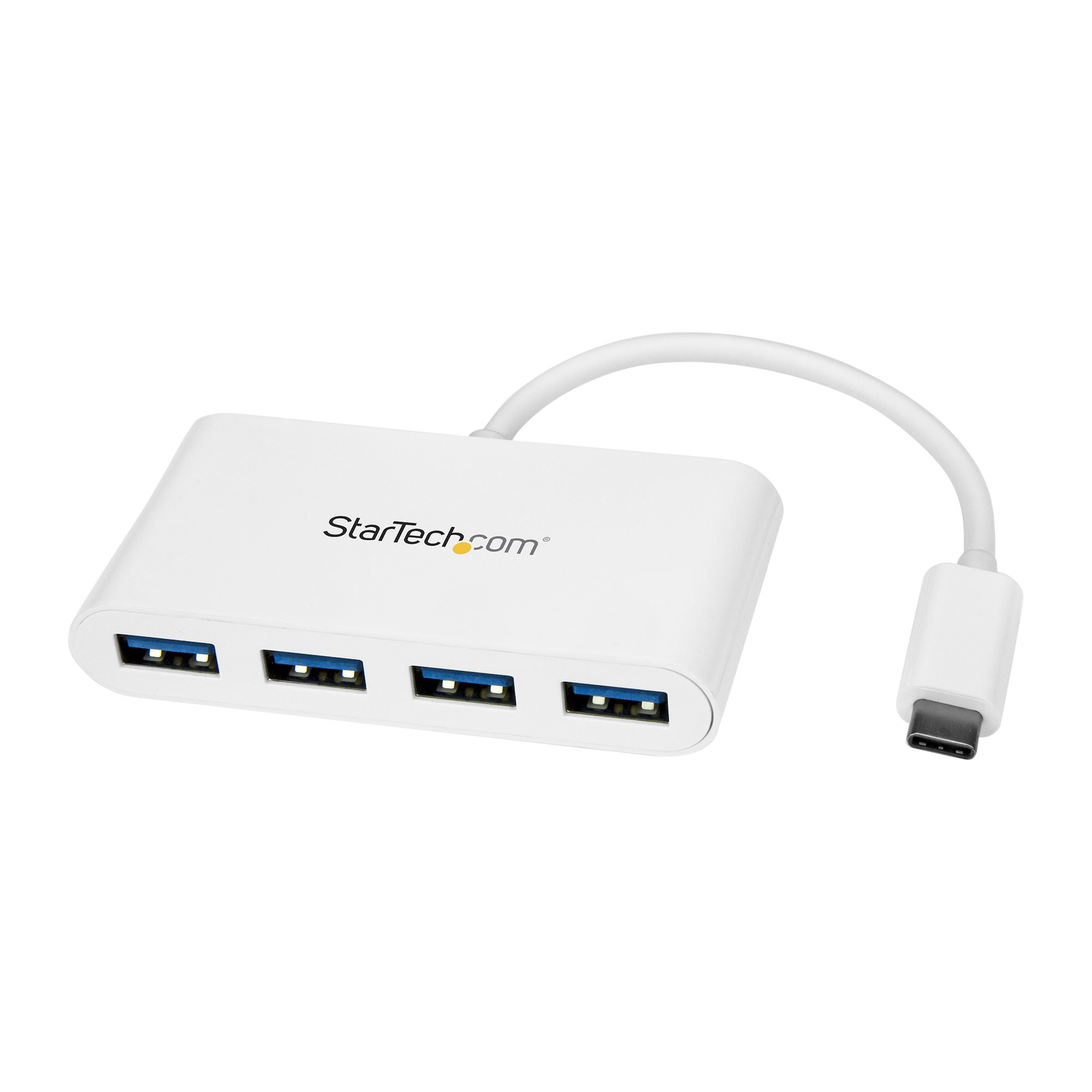StarTech.com 4 Port USB-C Hub with 4x USB-A Ports USB 3.0 SuperSpeed 5 Gbit-s