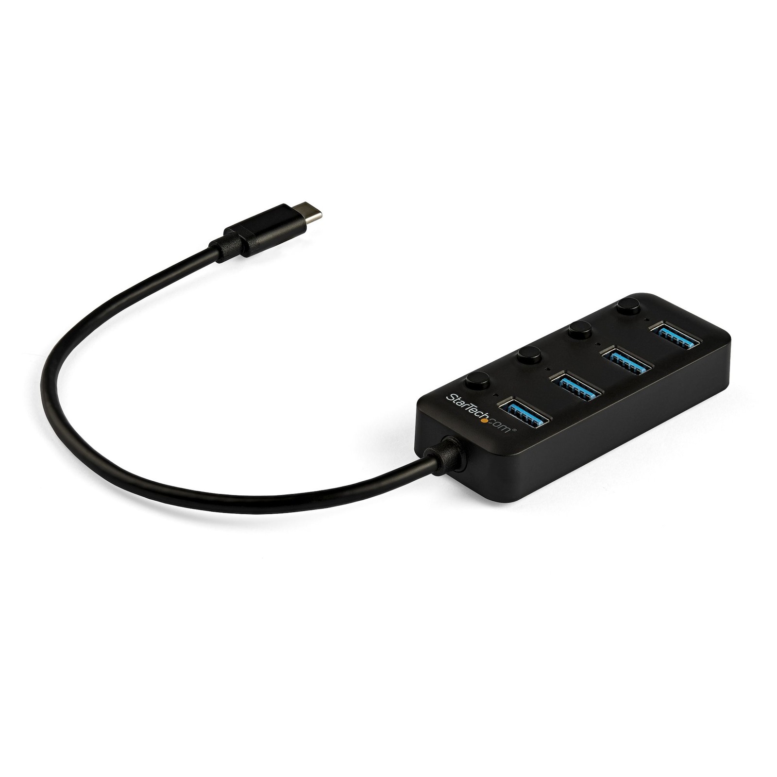 StarTech.com 4-PORT USB C HUB with ON/OFF INDIVIDUAL ON/OFF SwitchES