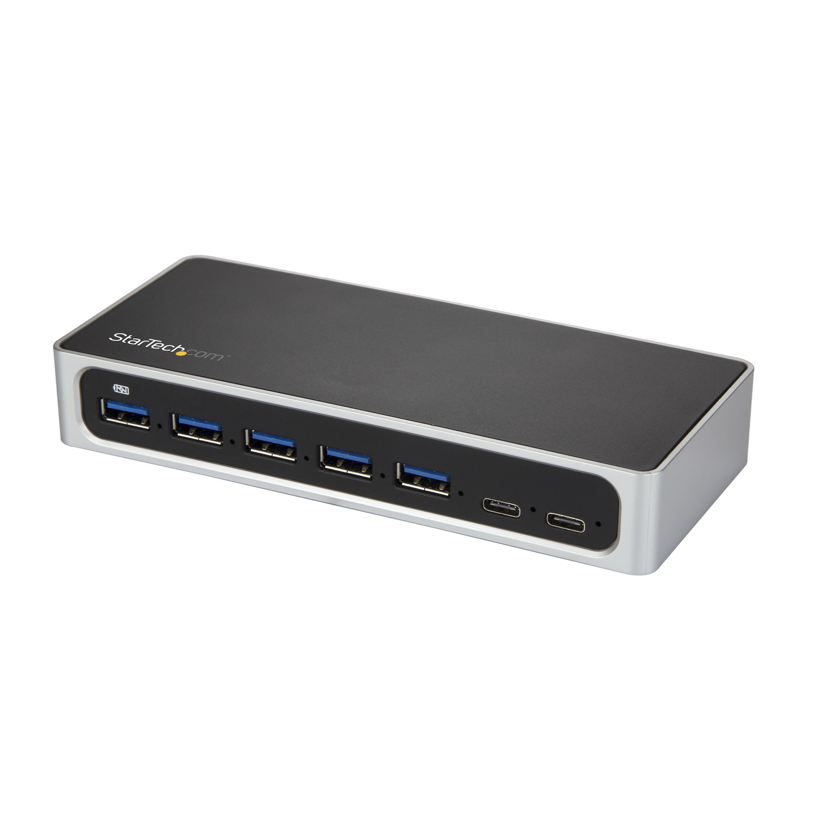 StarTech.com 7 Port USB-C Hub with Fast Charging Connection USB-C to 5x USB-A 2x USB-C USB 3.0